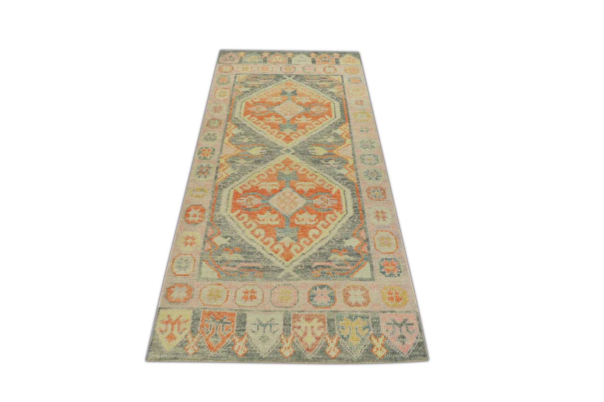 Turkish Oushak Rug 3' x 6'8" #1502
