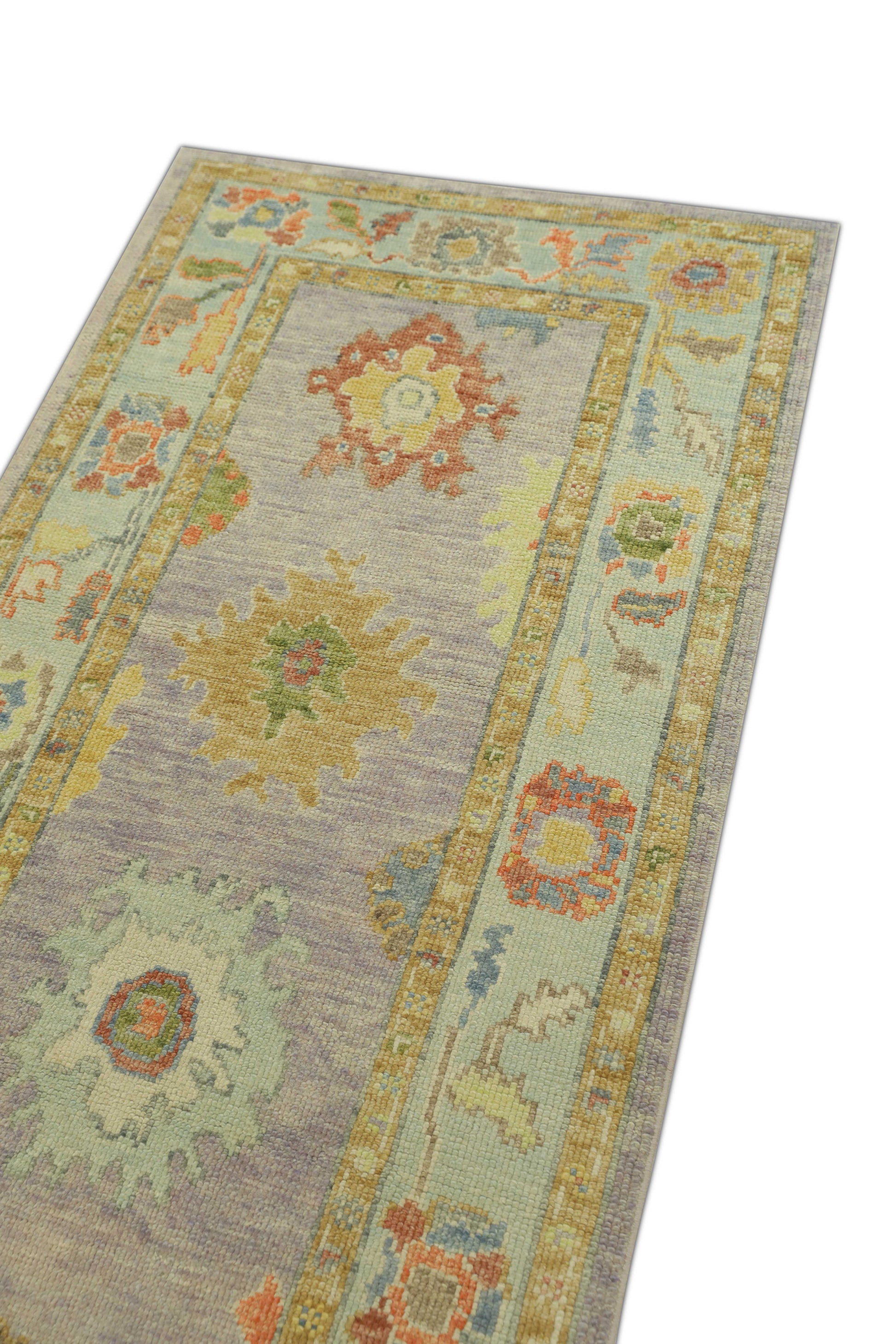 Turkish Oushak Rug 3'1" x 6'9" #725