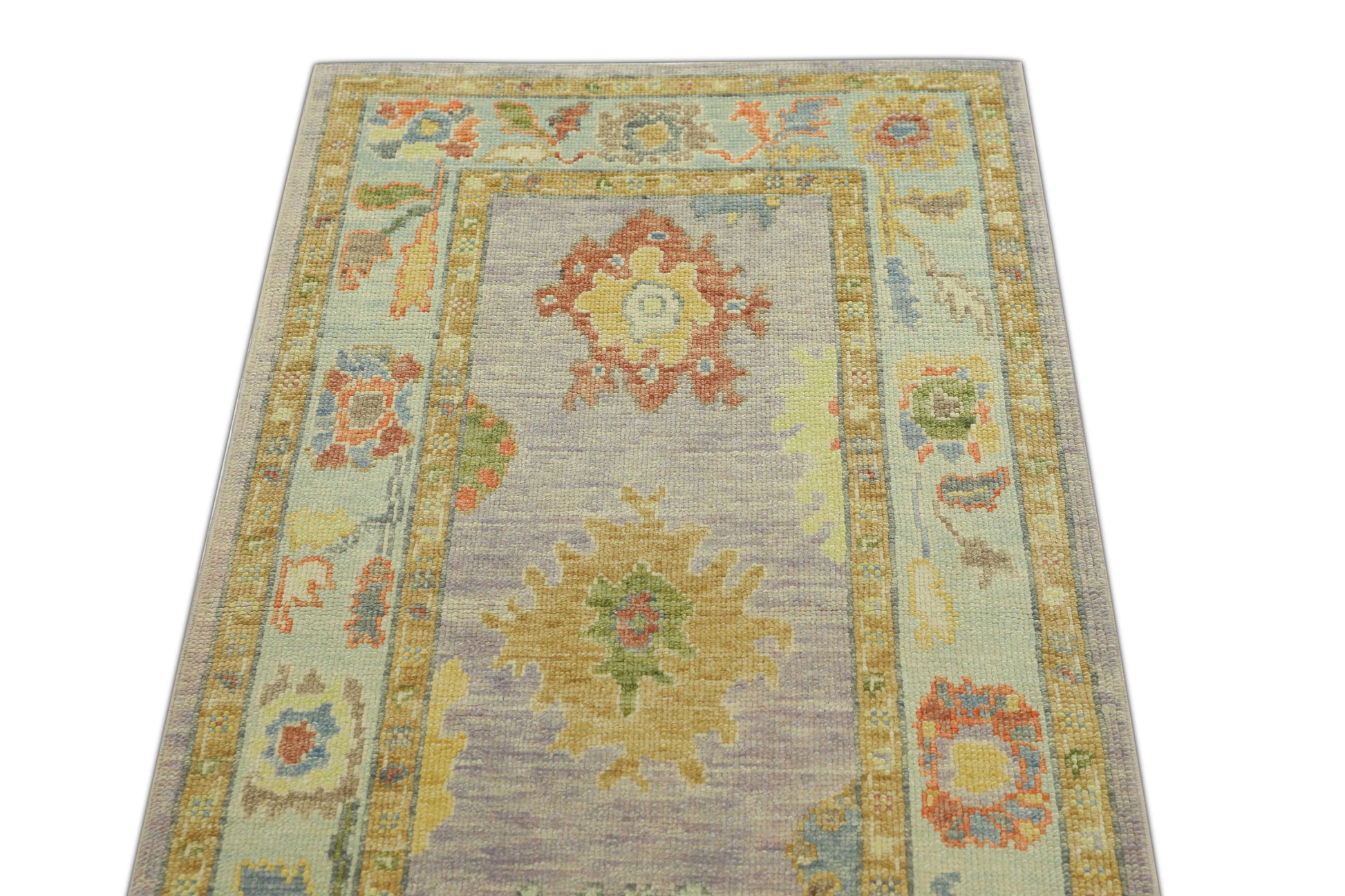 Turkish Oushak Rug 3'1" x 6'9" #725