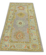 Turkish Oushak Rug 3'1" x 6'9" #725