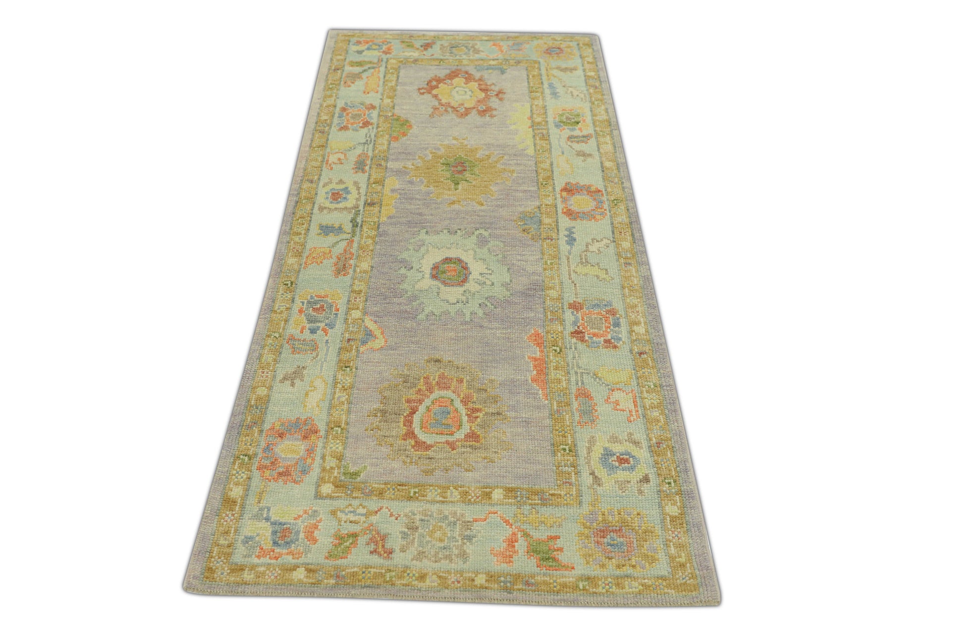 Turkish Oushak Rug 3'1" x 6'9" #725