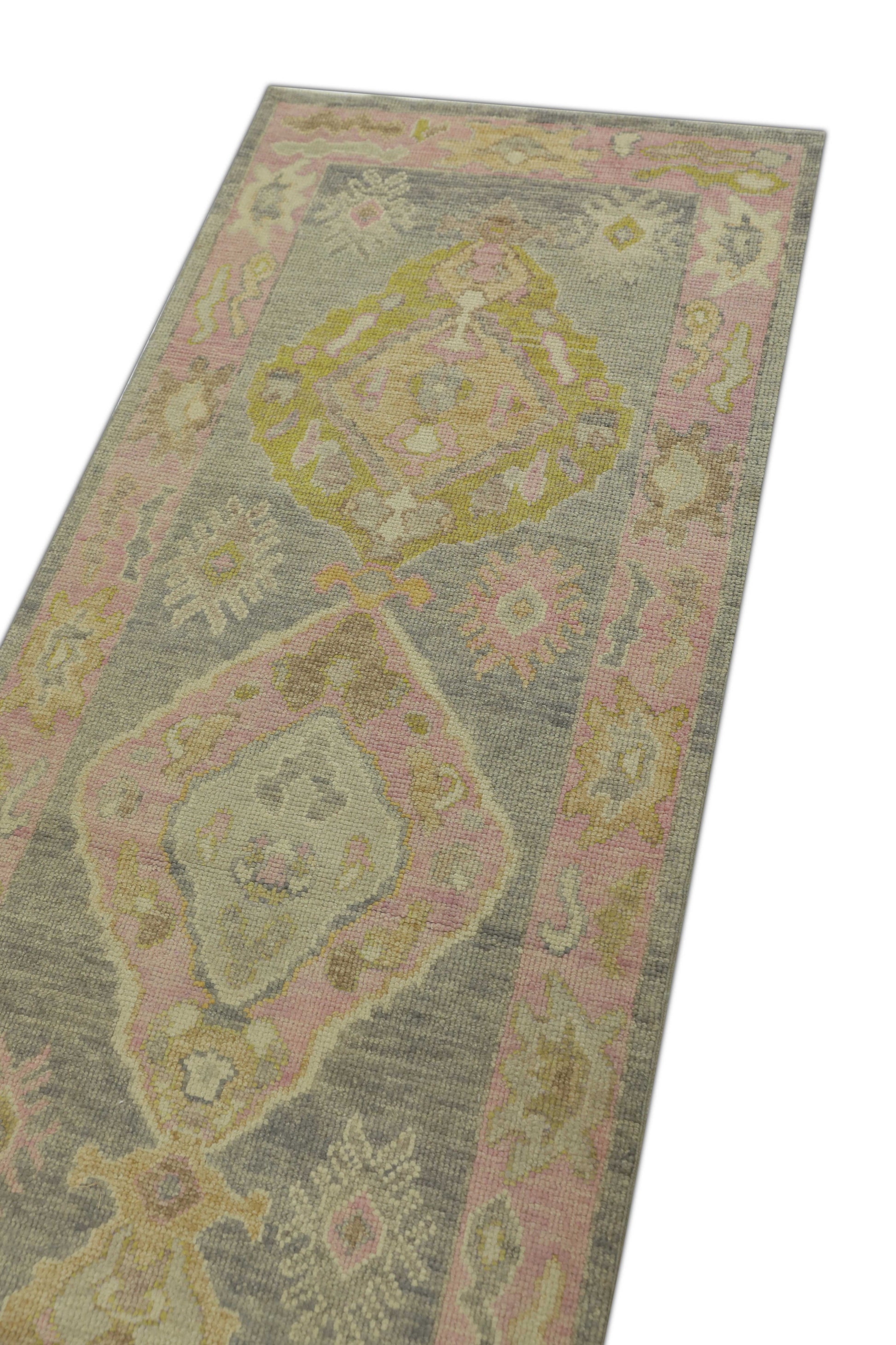 Turkish Oushak Rug 2'11" x 8'3" #1076