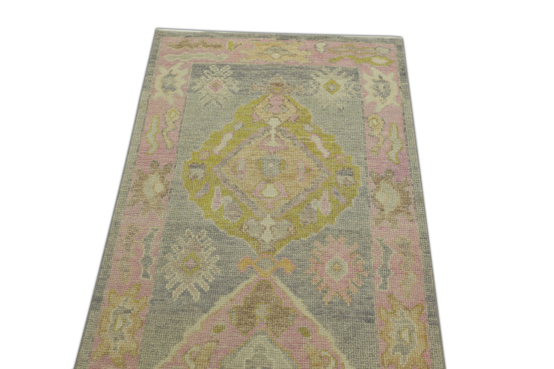 Turkish Oushak Rug 2'11" x 8'3" #1076