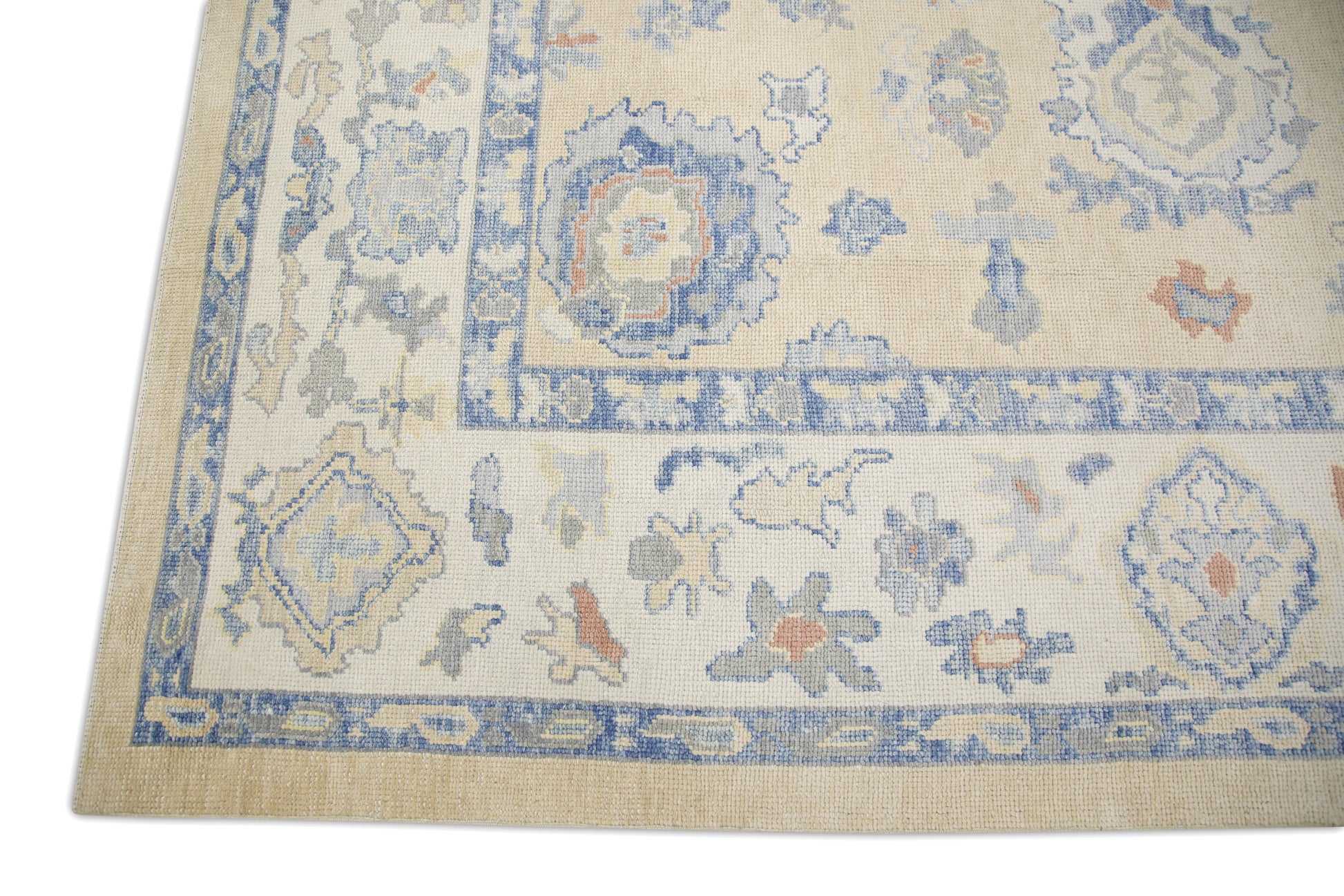 Turkish Oushak Rug 9'2" x 11'9" #7255