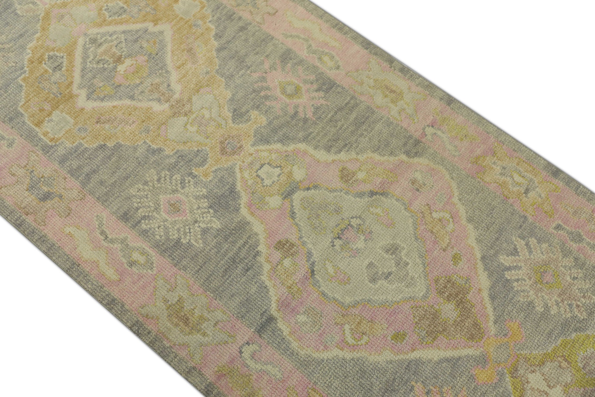 Turkish Oushak Rug 2'11" x 8'3" #1076