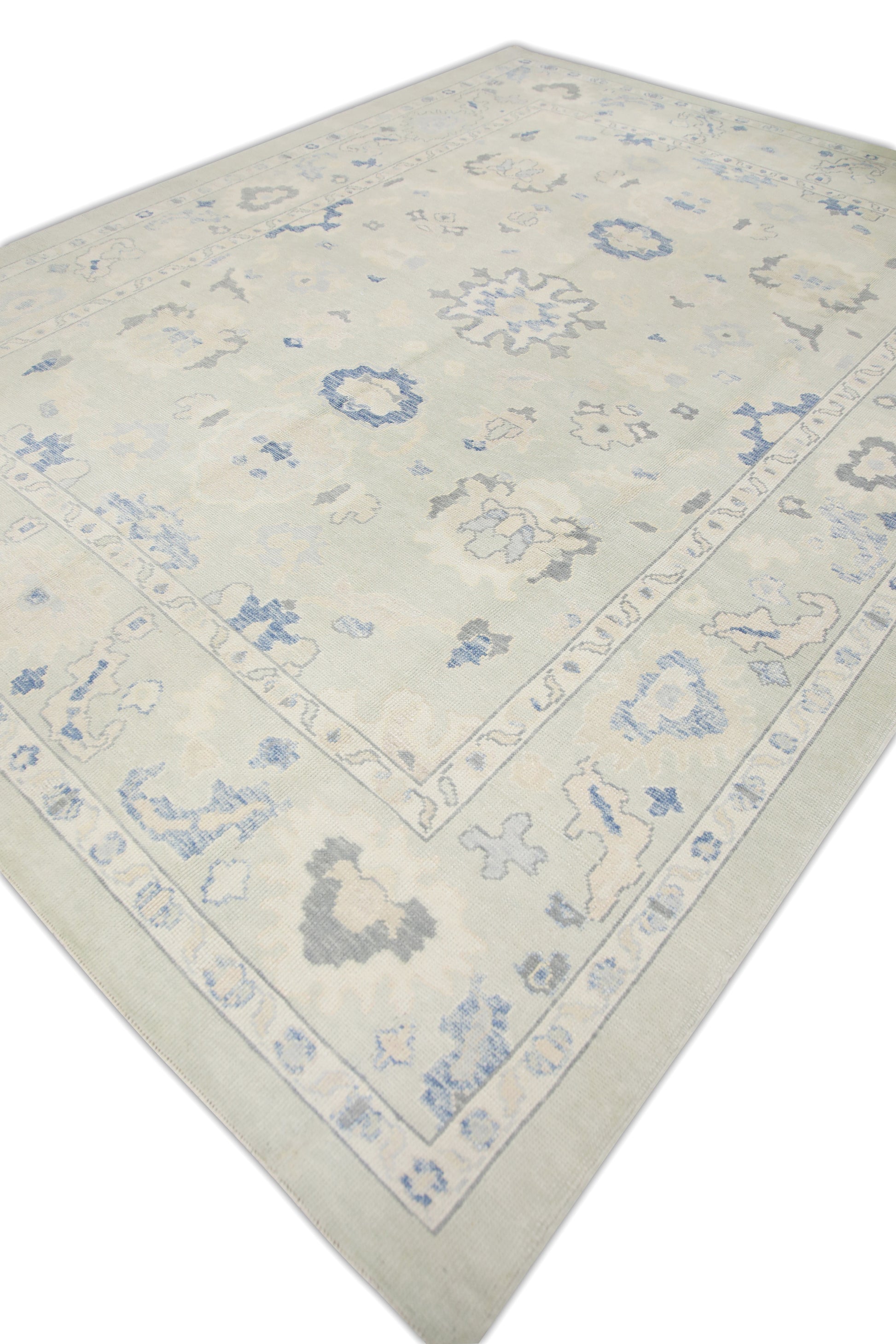 Turkish Oushak Rug 9'4" x 12'2" #7367