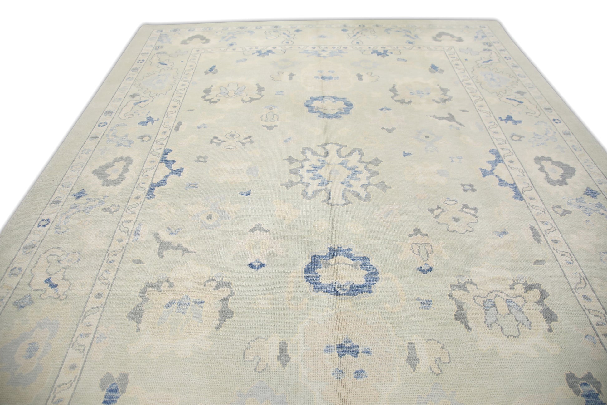 Turkish Oushak Rug 9'4" x 12'2" #7367