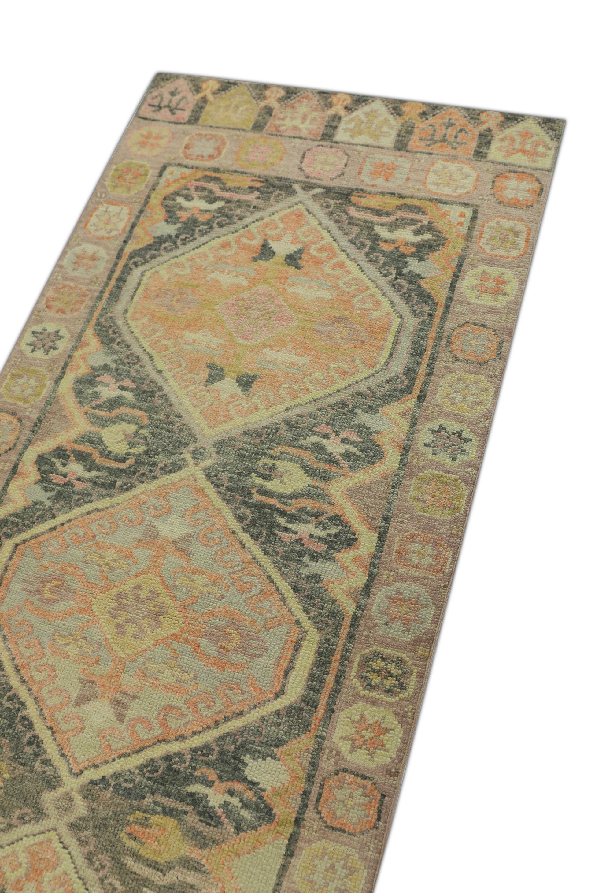 Turkish Oushak Rug 2'11" x 7'5" #878