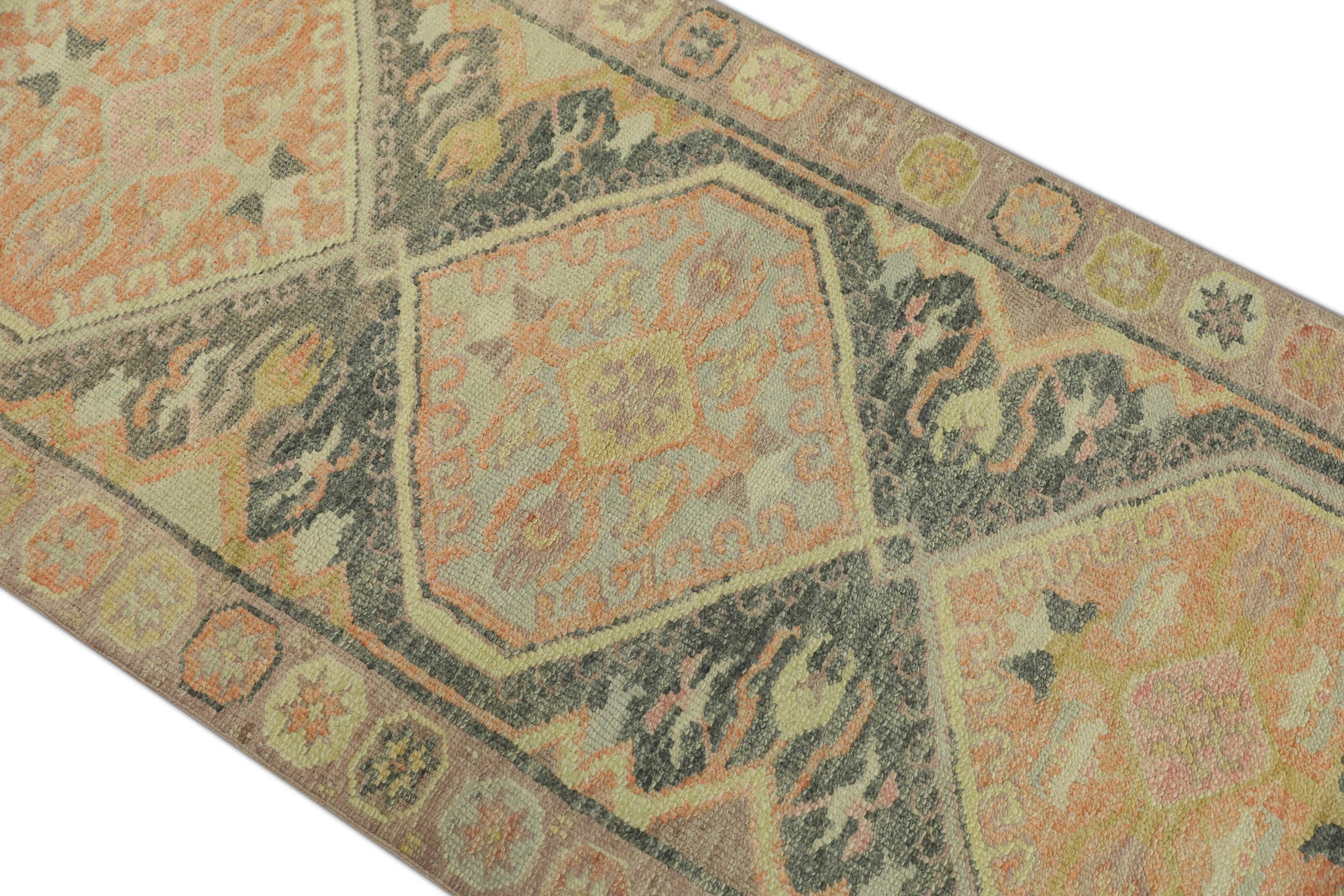 Turkish Oushak Rug 2'11" x 7'5" #878