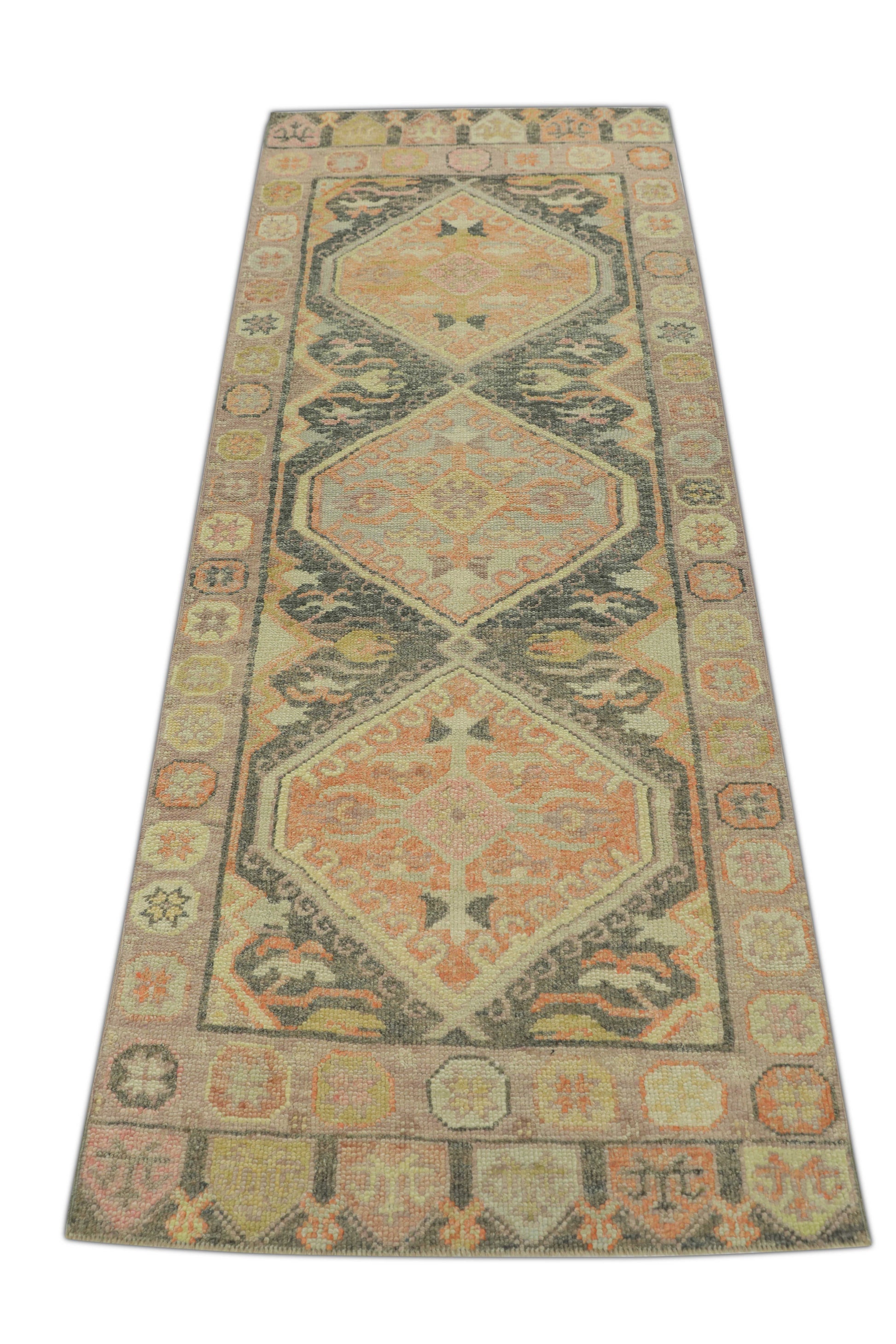 Turkish Oushak Rug 2'11" x 7'5" #878