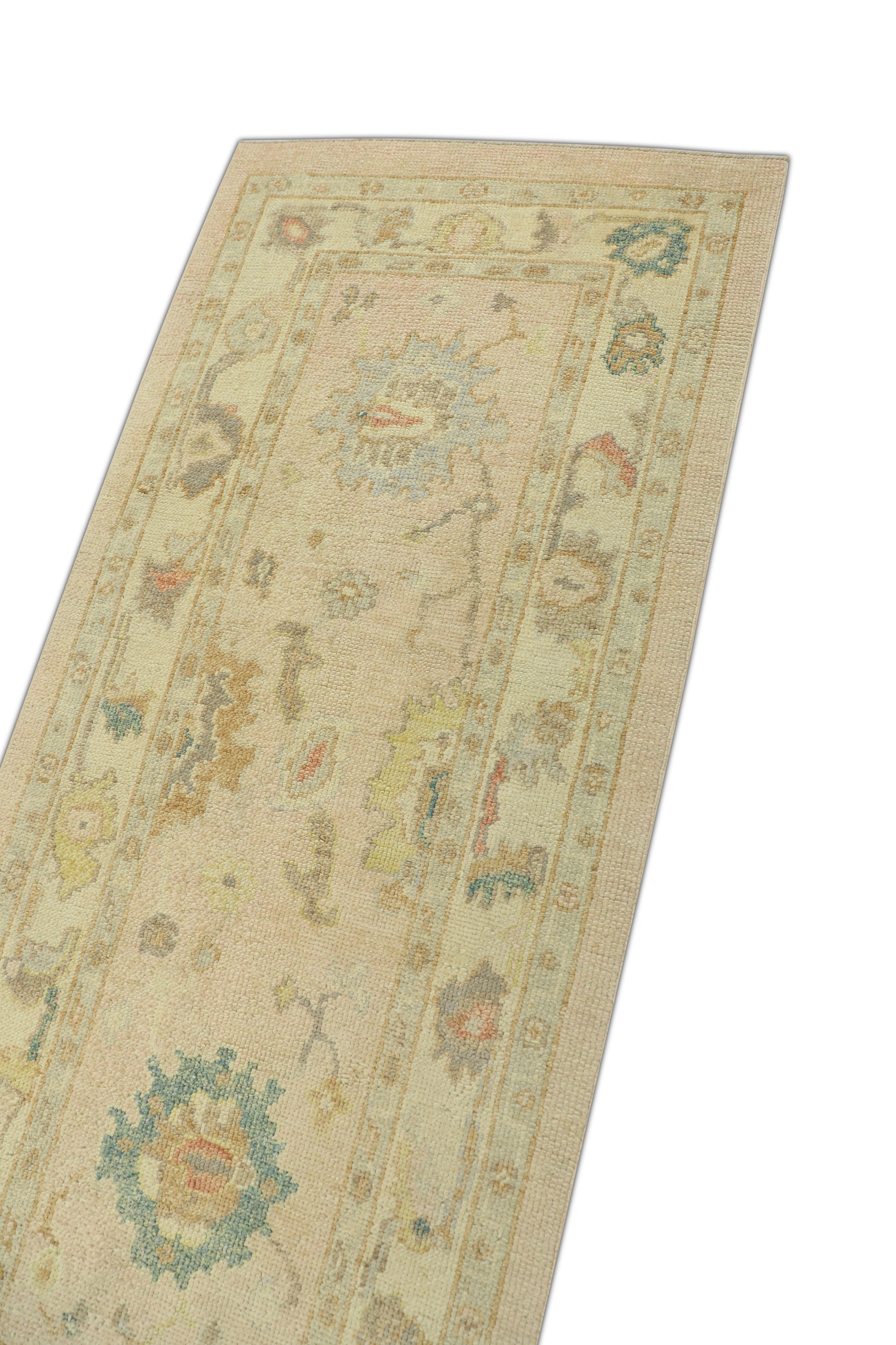 Turkish Oushak Rug 2'9" x 6'1" #1202