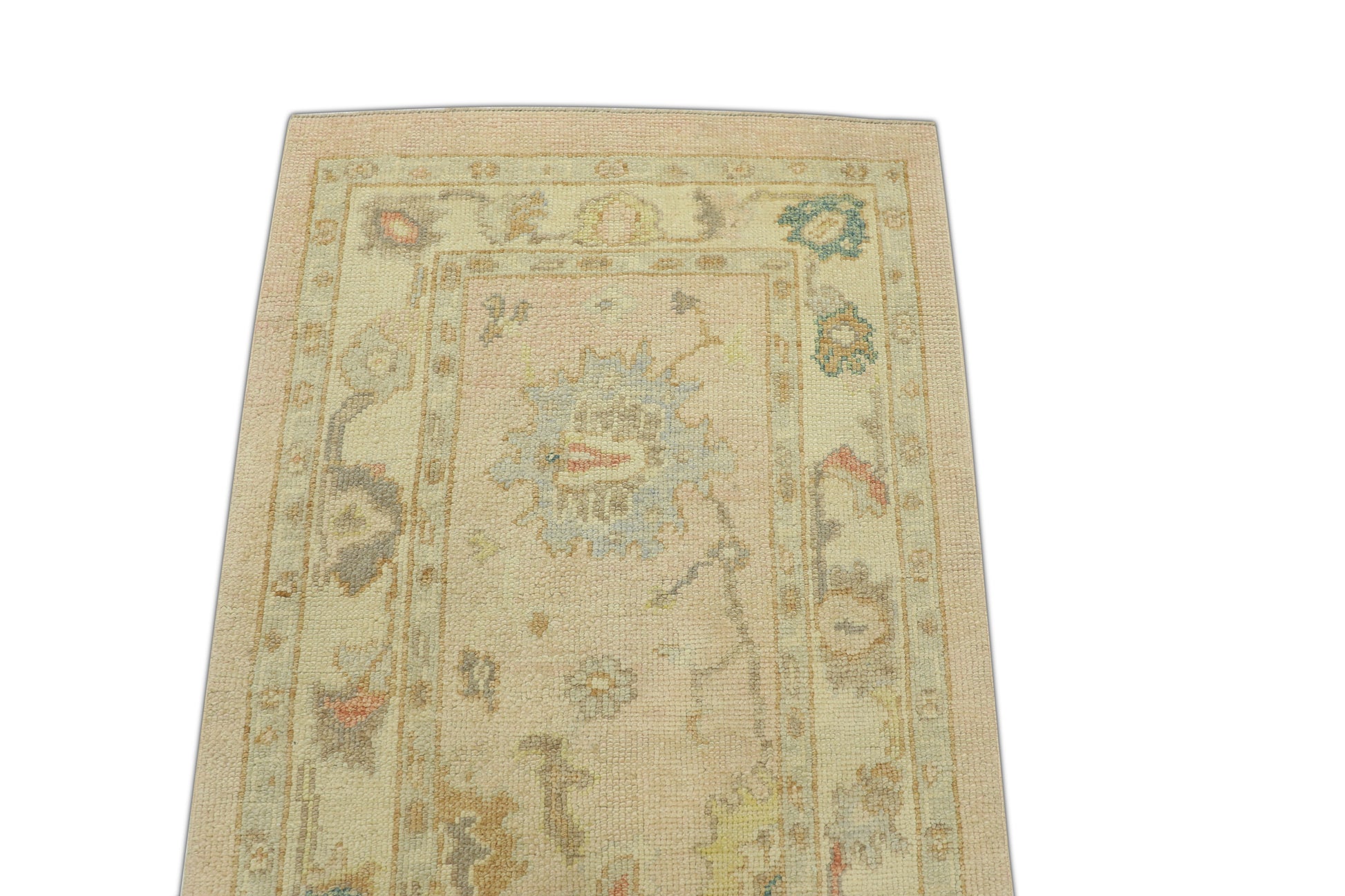 Turkish Oushak Rug 2'9" x 6'1" #1202