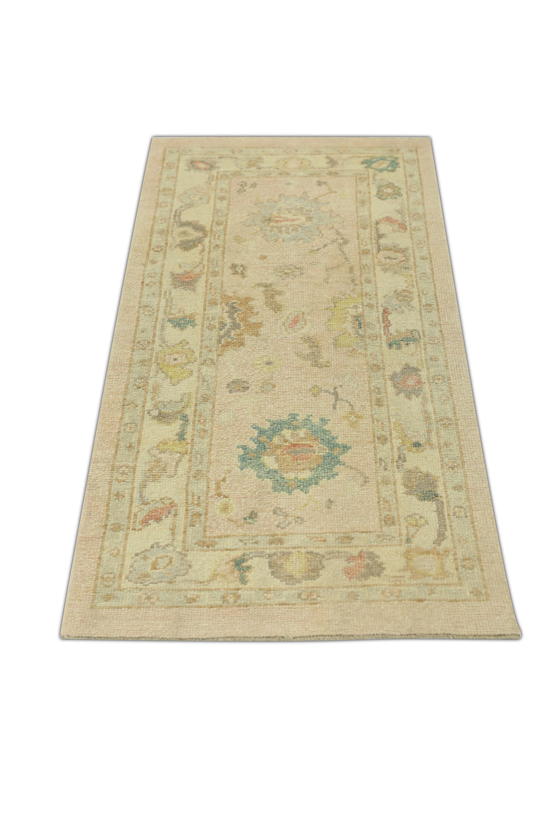 Turkish Oushak Rug 2'9" x 6'1" #1202