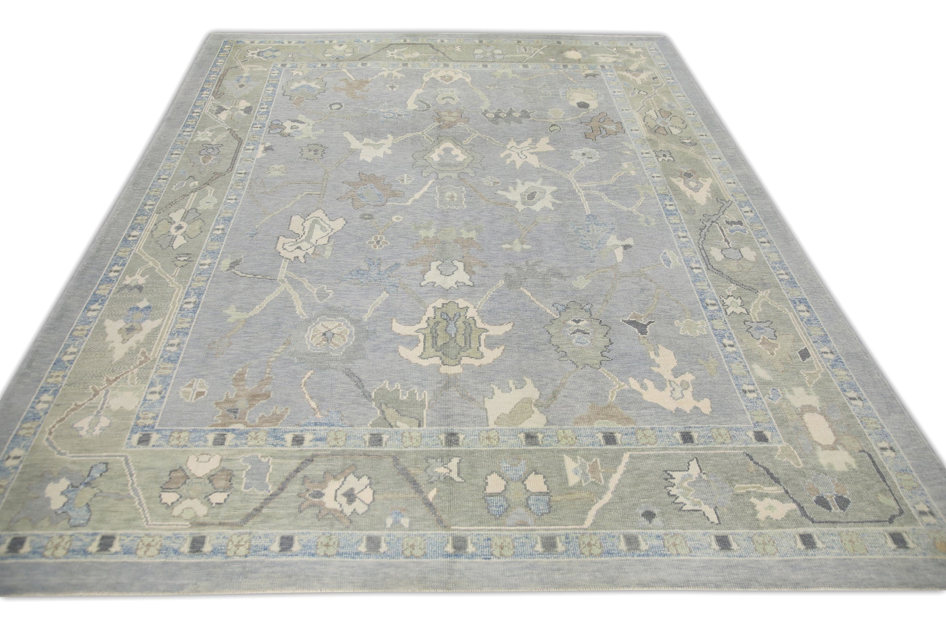 Turkish Oushak Rug 9'2" x 11'9" #7250