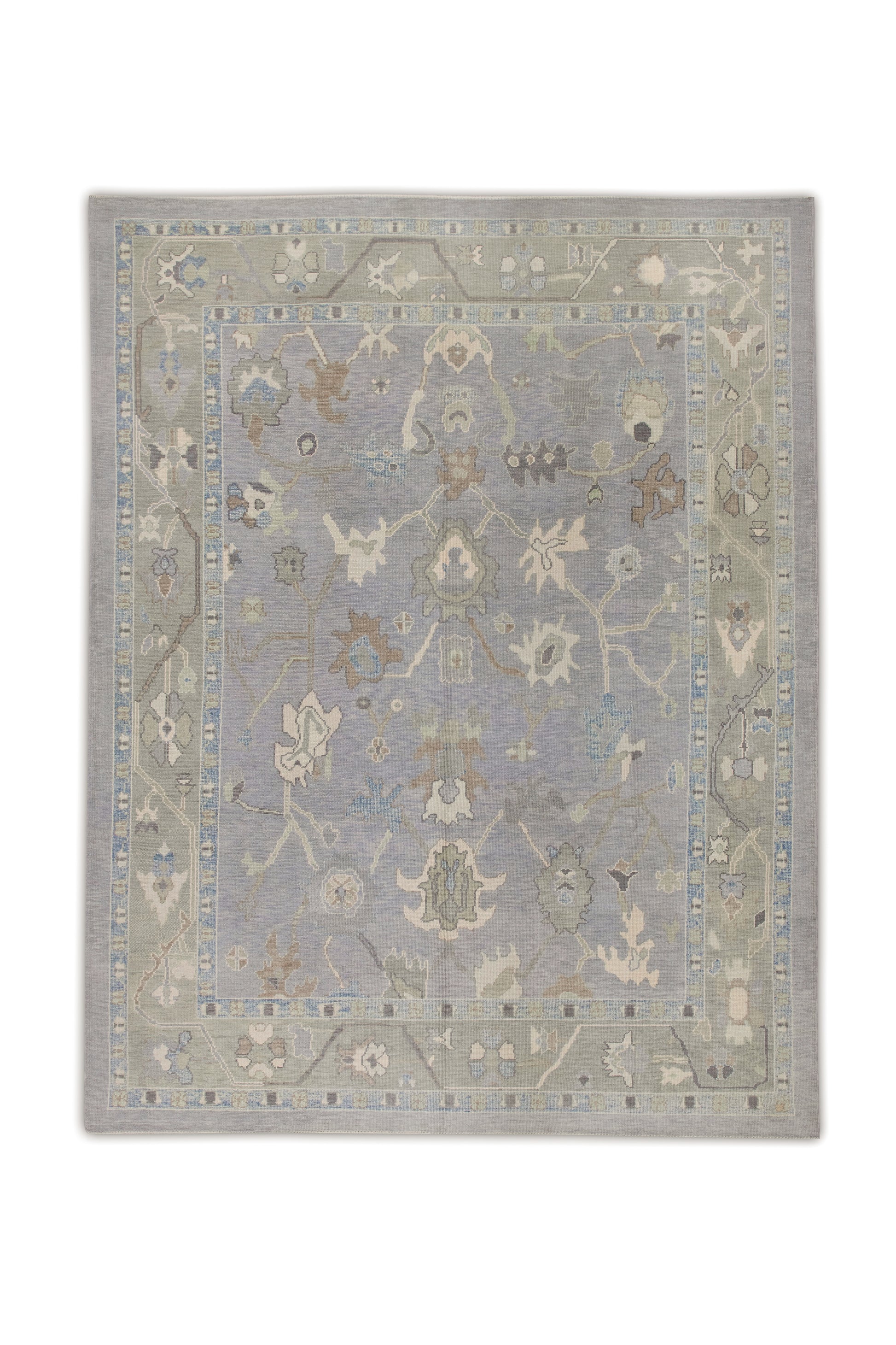 Turkish Oushak Rug 9'2" x 11'9" #7250
