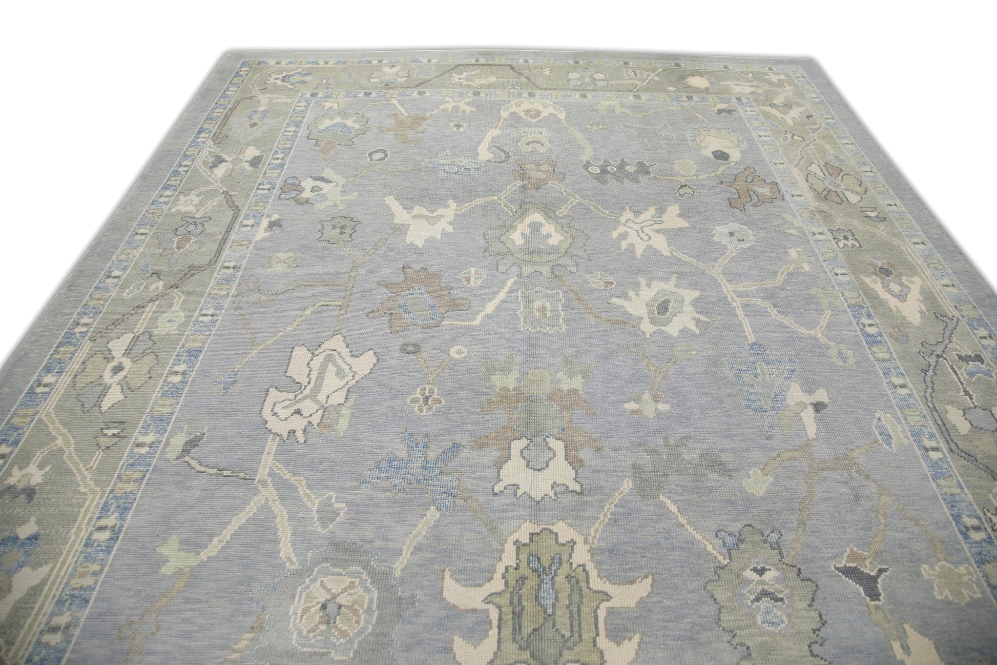 Turkish Oushak Rug 9'2" x 11'9" #7250