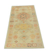 Turkish Oushak Rug 3' x 7'2" #738