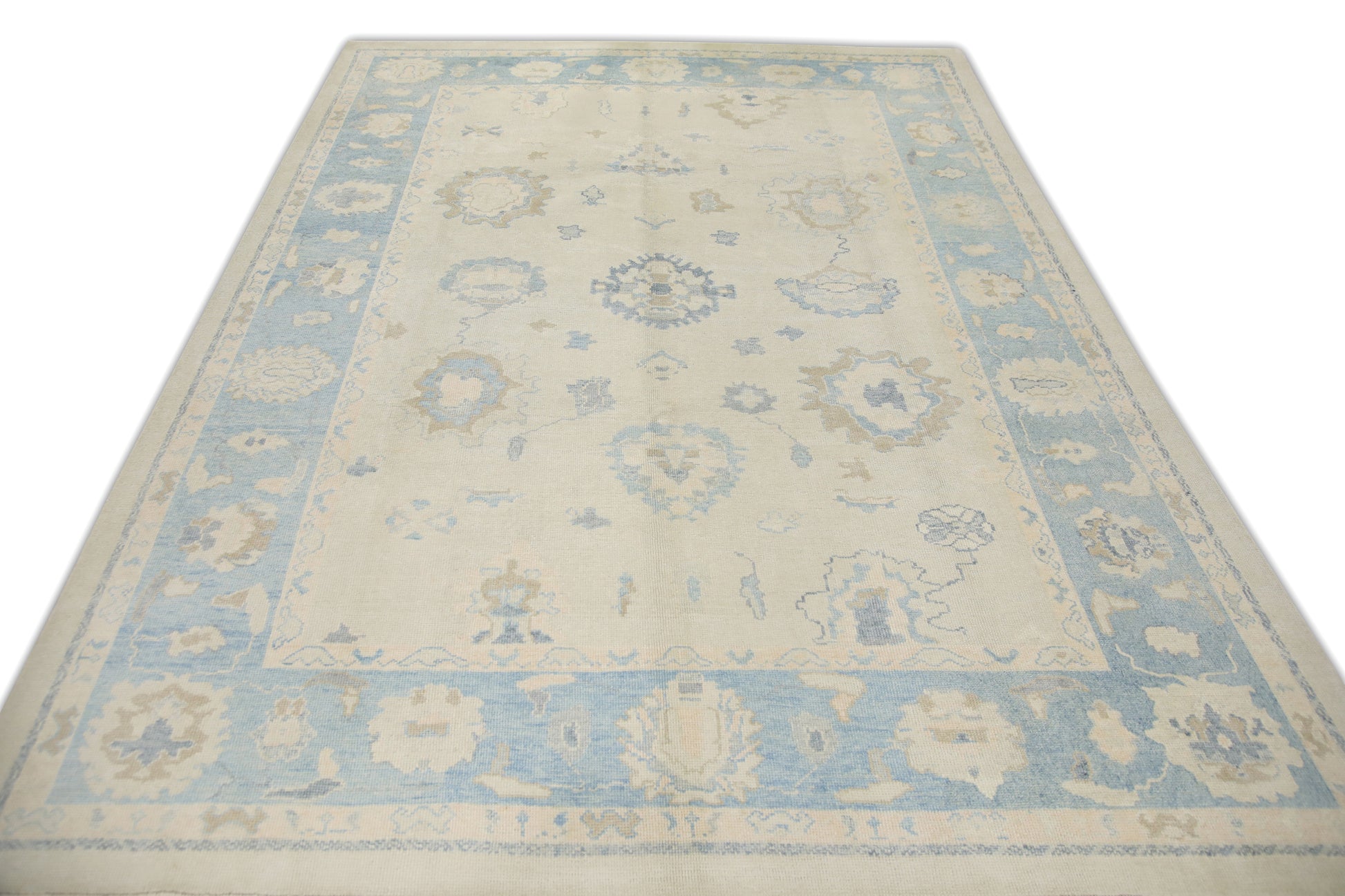 Turkish Oushak Rug 9'3" x 12'5" #1051