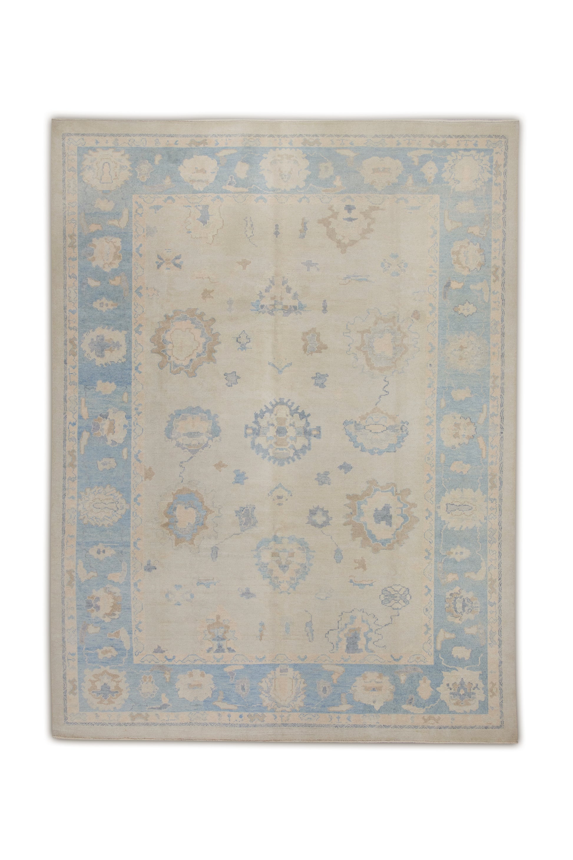 Turkish Oushak Rug 9'3" x 12'5" #1051