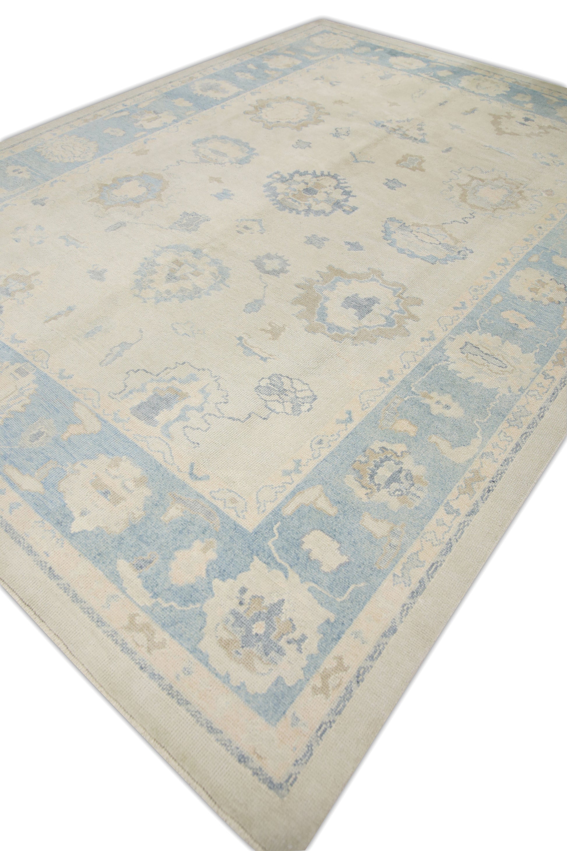 Turkish Oushak Rug 9'3" x 12'5" #1051