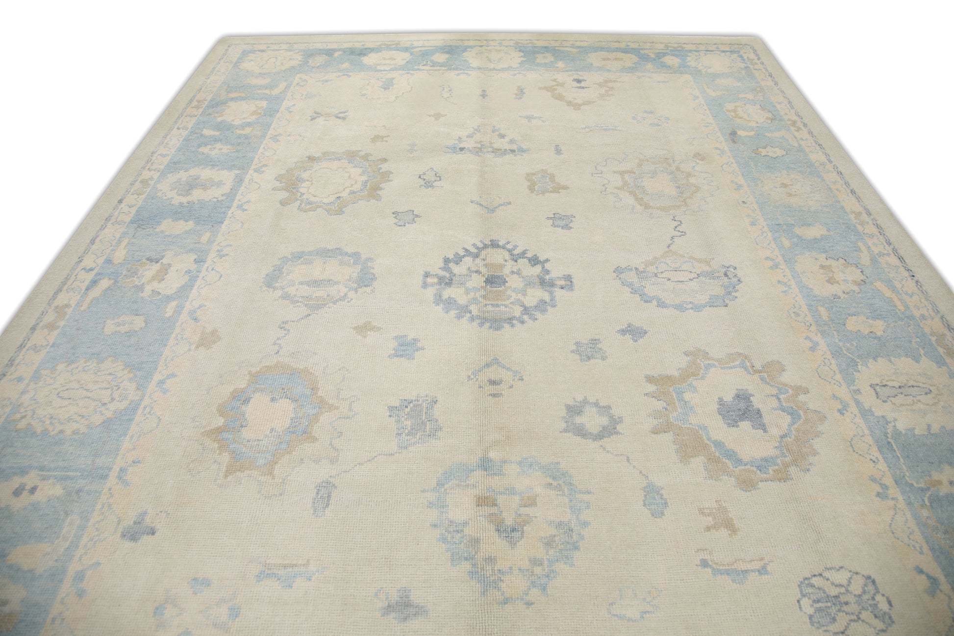 Turkish Oushak Rug 9'3" x 12'5" #1051
