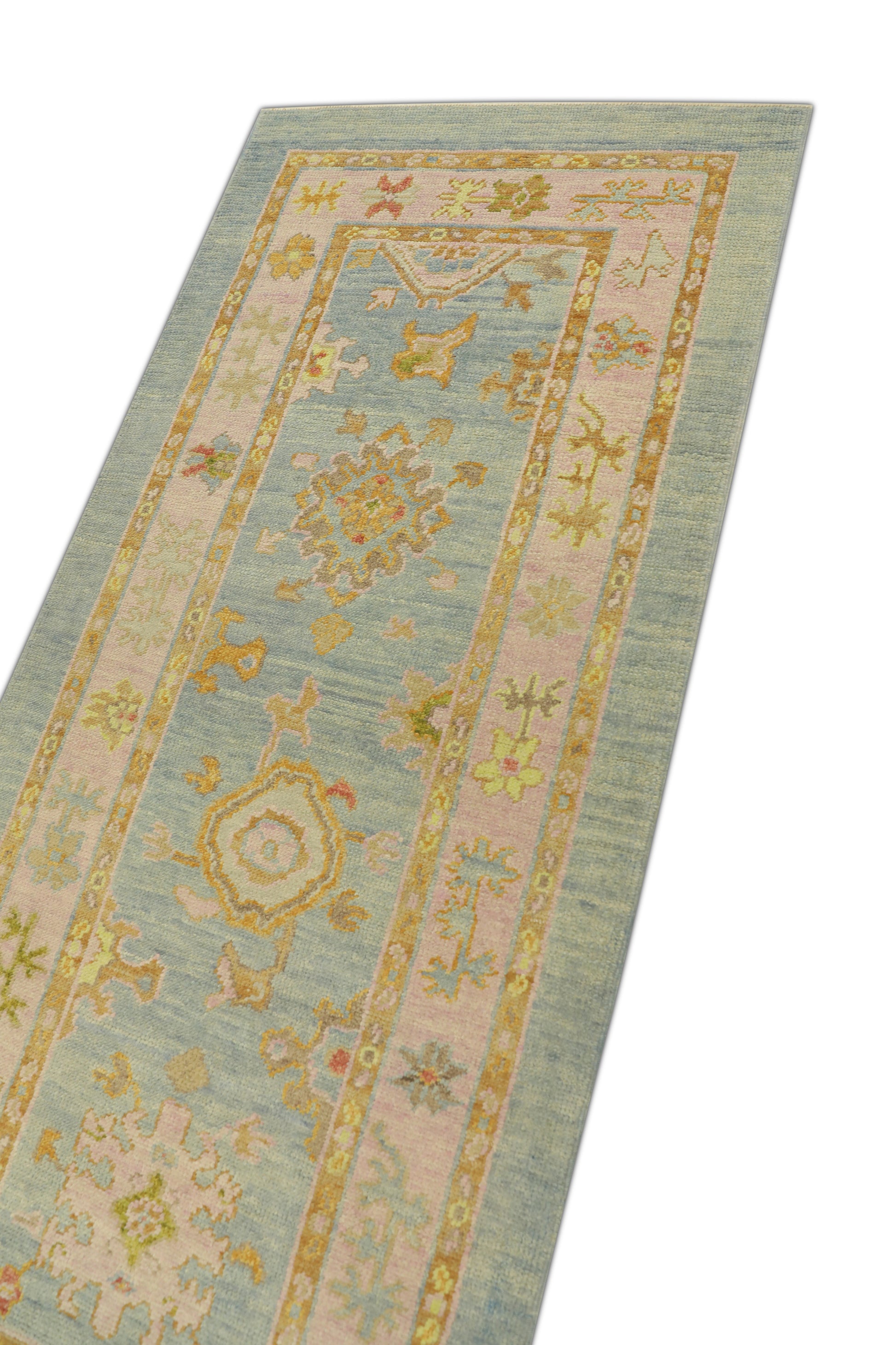 Turkish Oushak Rug 3'1" x 6'9" #729