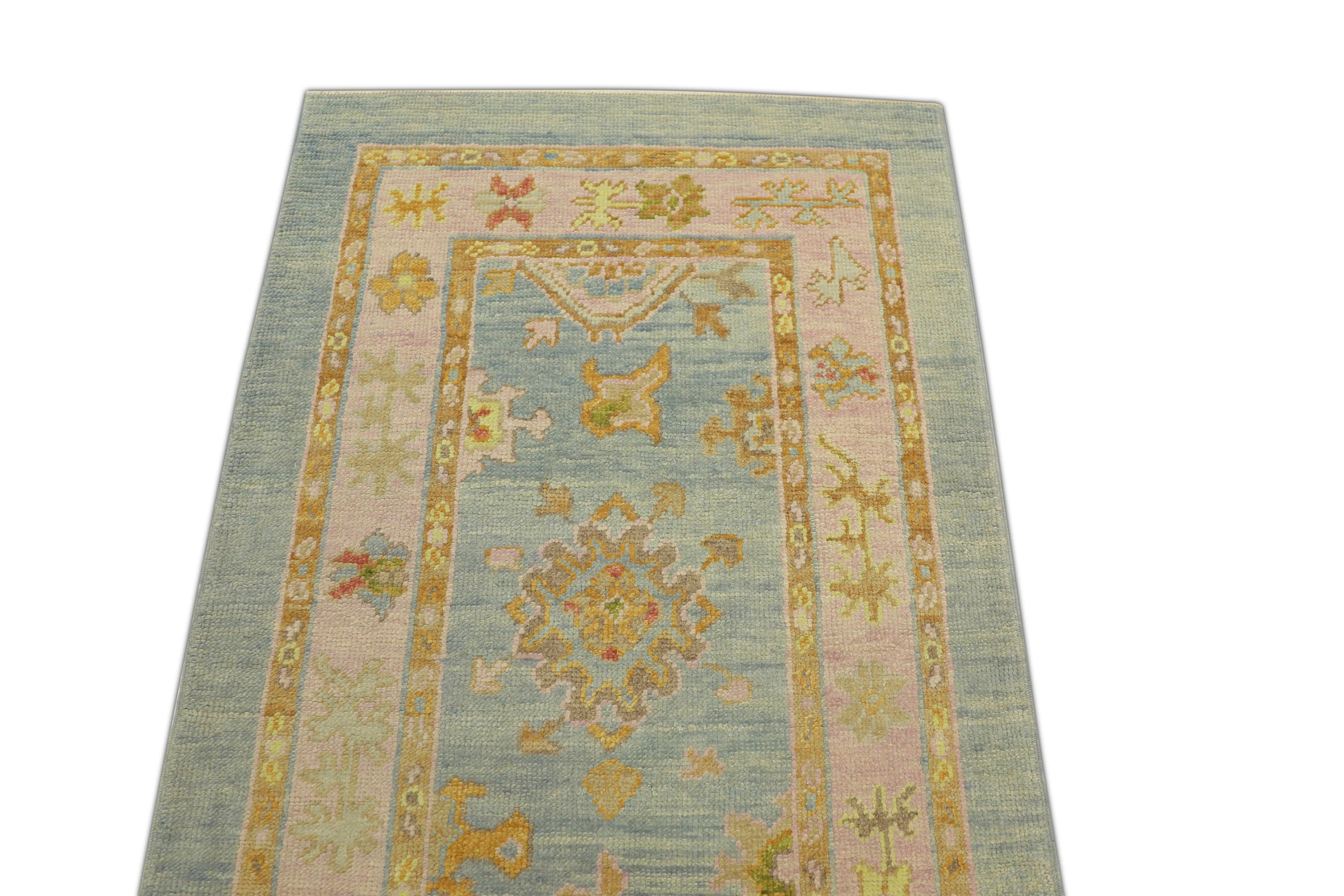 Turkish Oushak Rug 3'1" x 6'9" #729