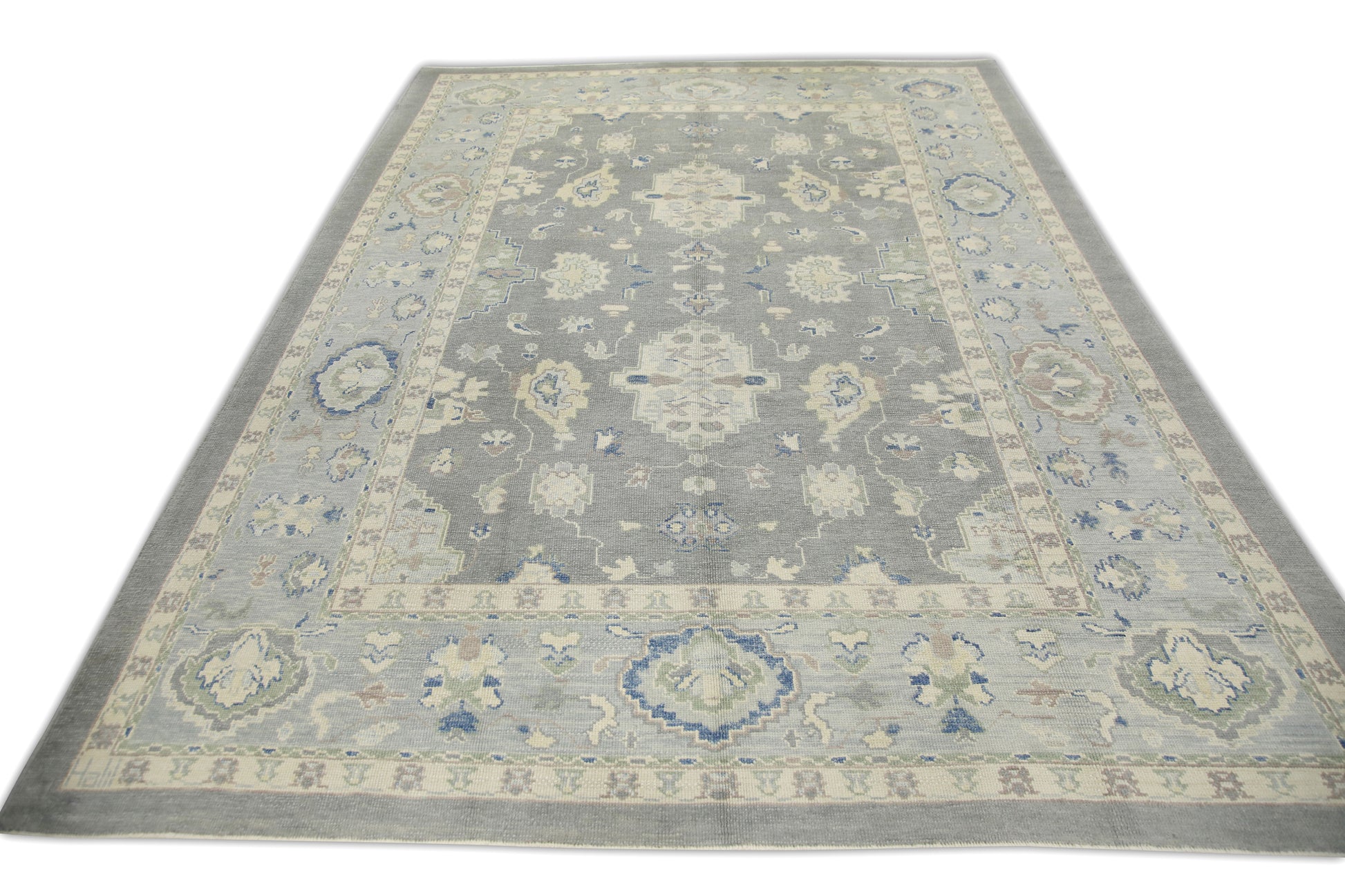 Turkish Oushak Rug 9'2" x 12'6" #5441