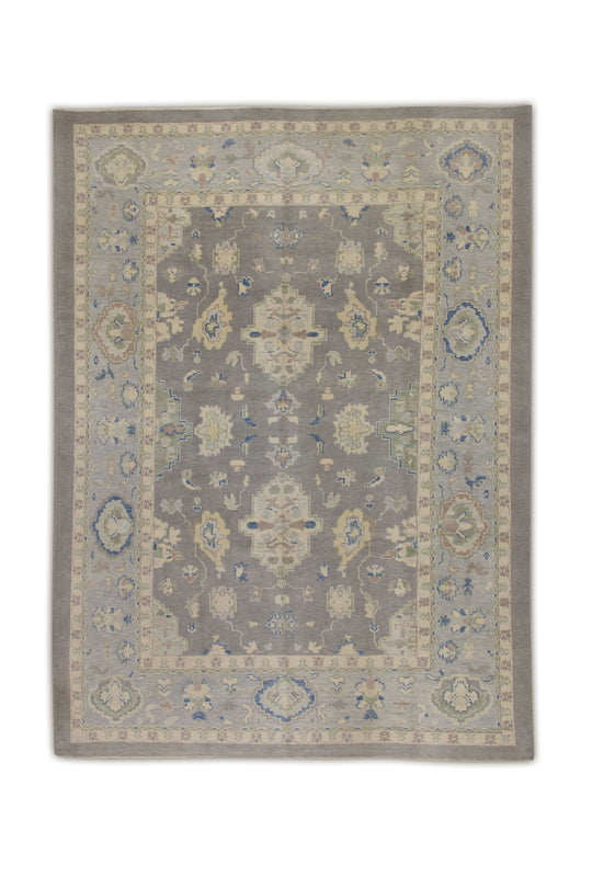 #5441 Turkish Oushak 9'2" x 12'6"