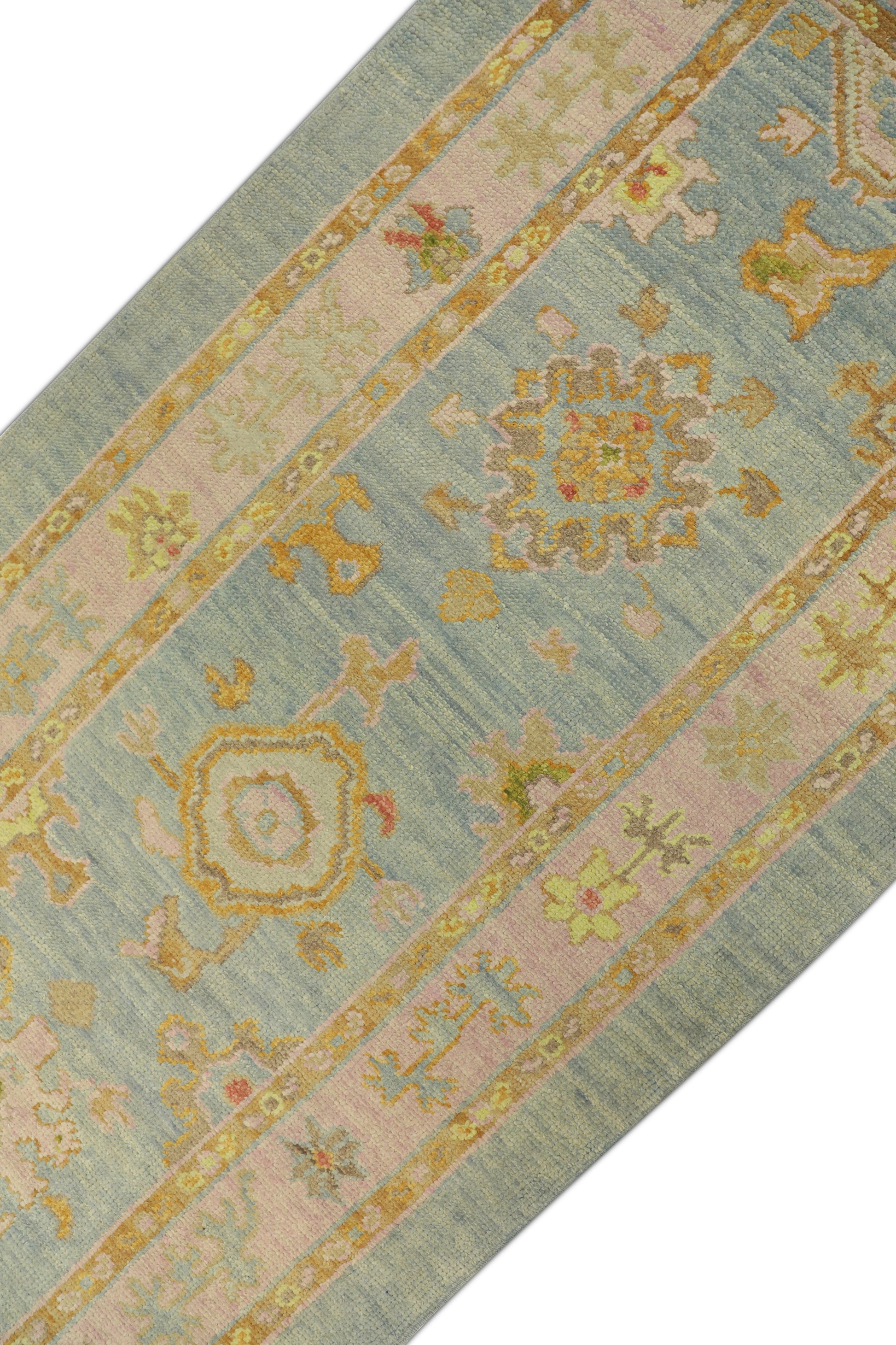 Turkish Oushak Rug 3'1" x 6'9" #729
