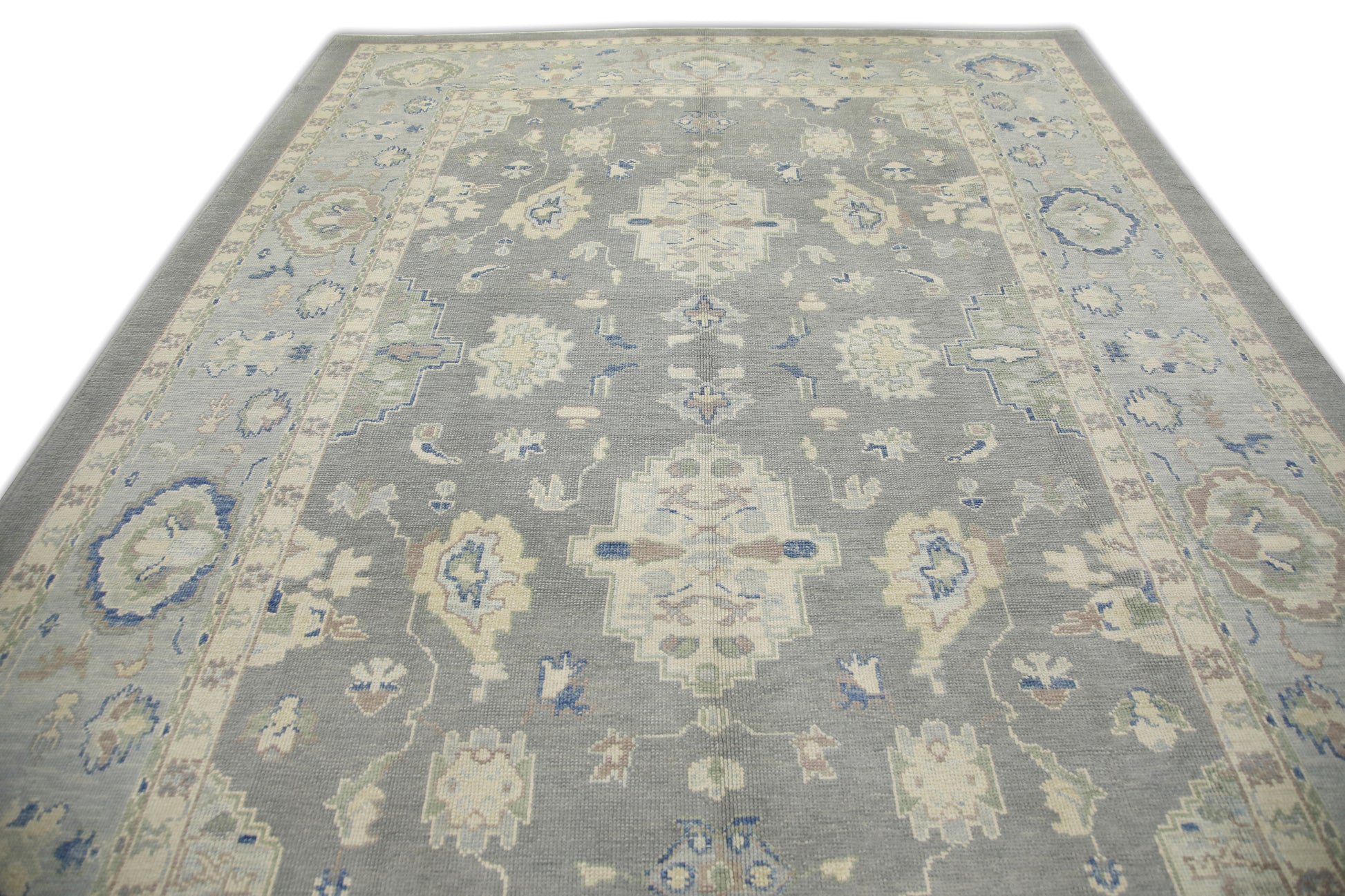 Turkish Oushak Rug 9'2" x 12'6" #5441