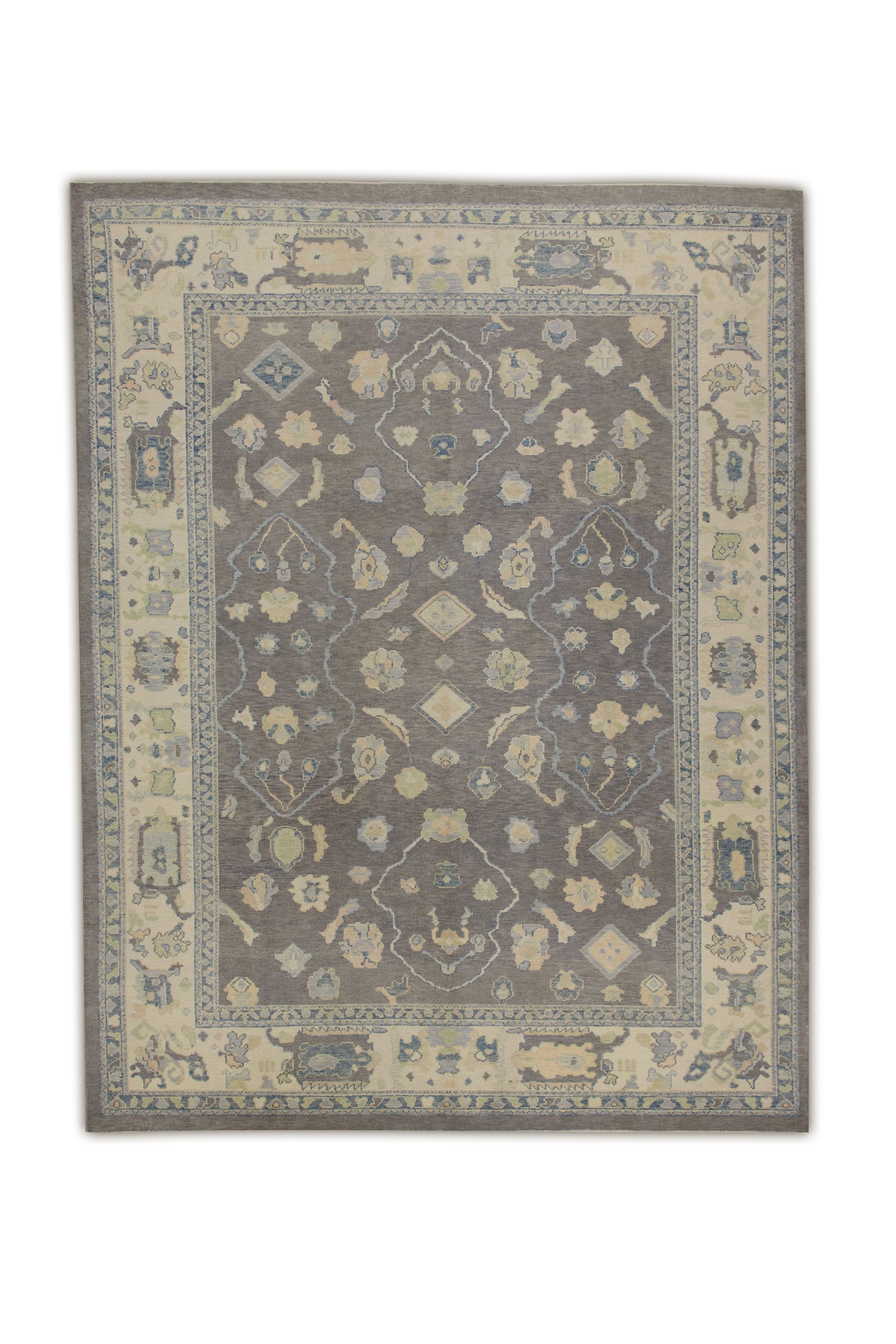 Turkish Oushak Rug 8'11" x 11'10" #7245