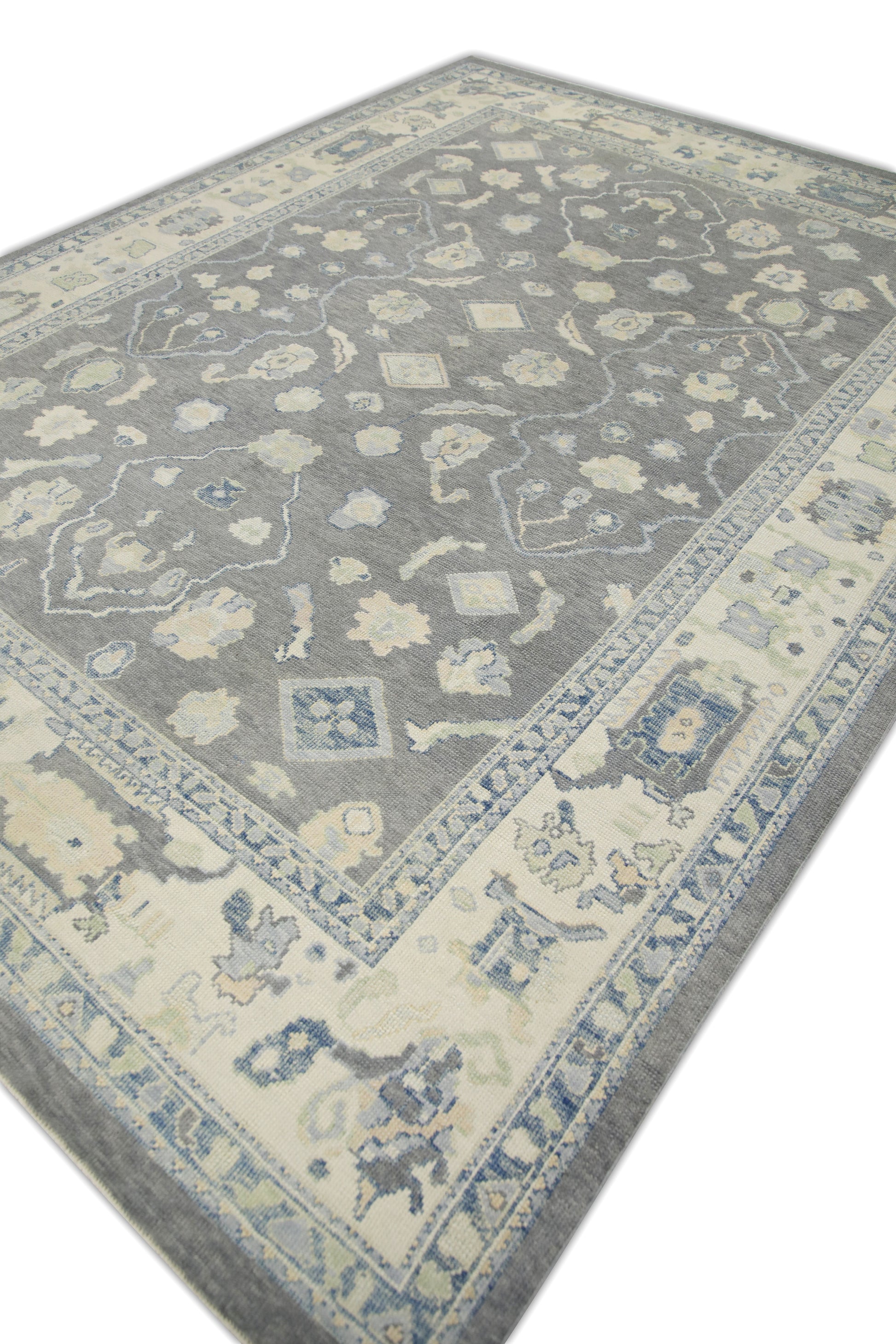 Turkish Oushak Rug 8'11" x 11'10" #7245
