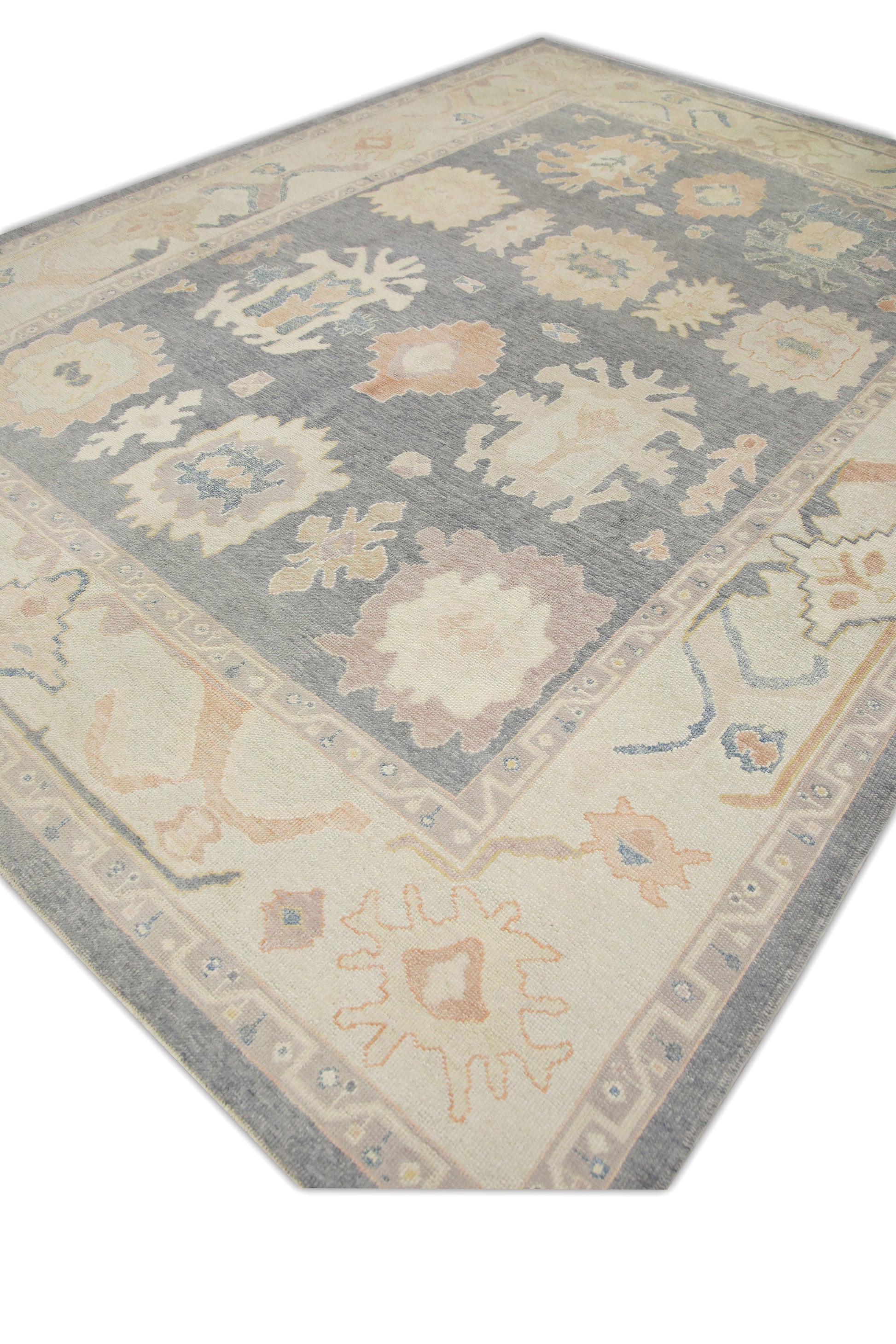 Turkish Oushak Rug 9'5" x 12'8" #7137