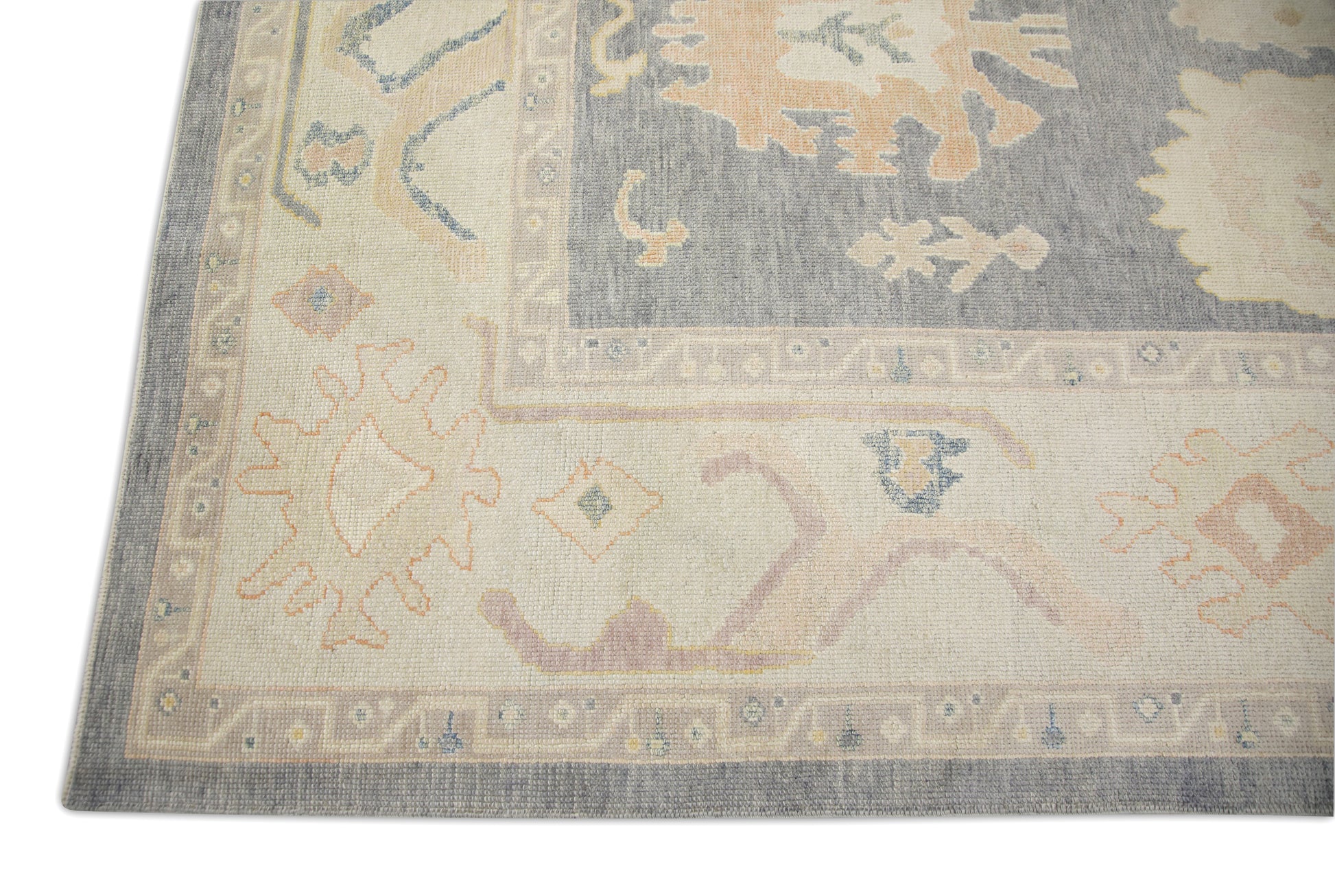 Turkish Oushak Rug 9'5" x 12'8" #7137