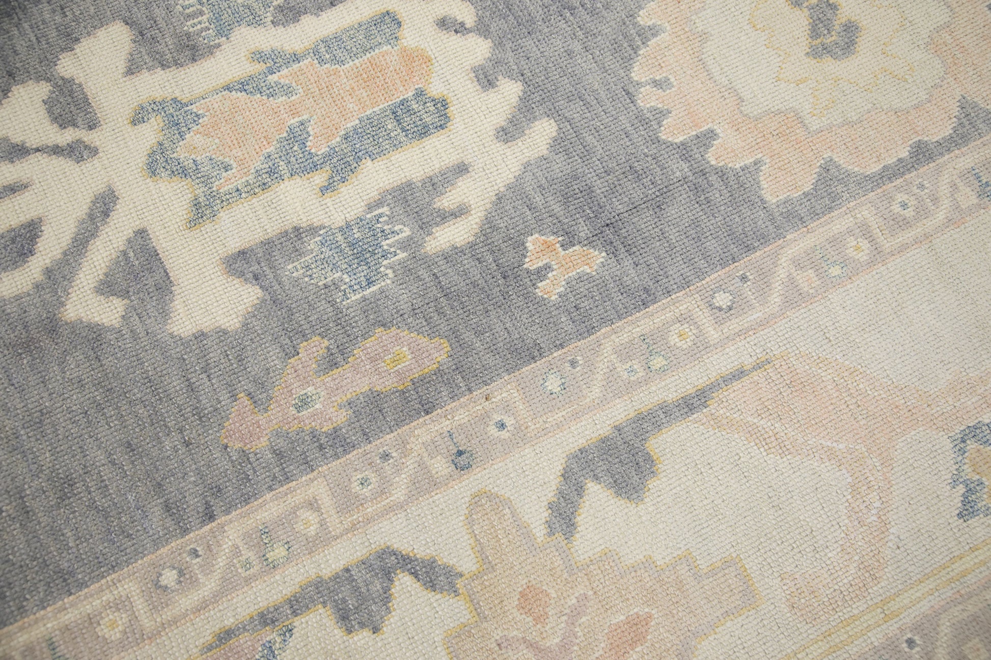 Turkish Oushak Rug 9'5" x 12'8" #7137