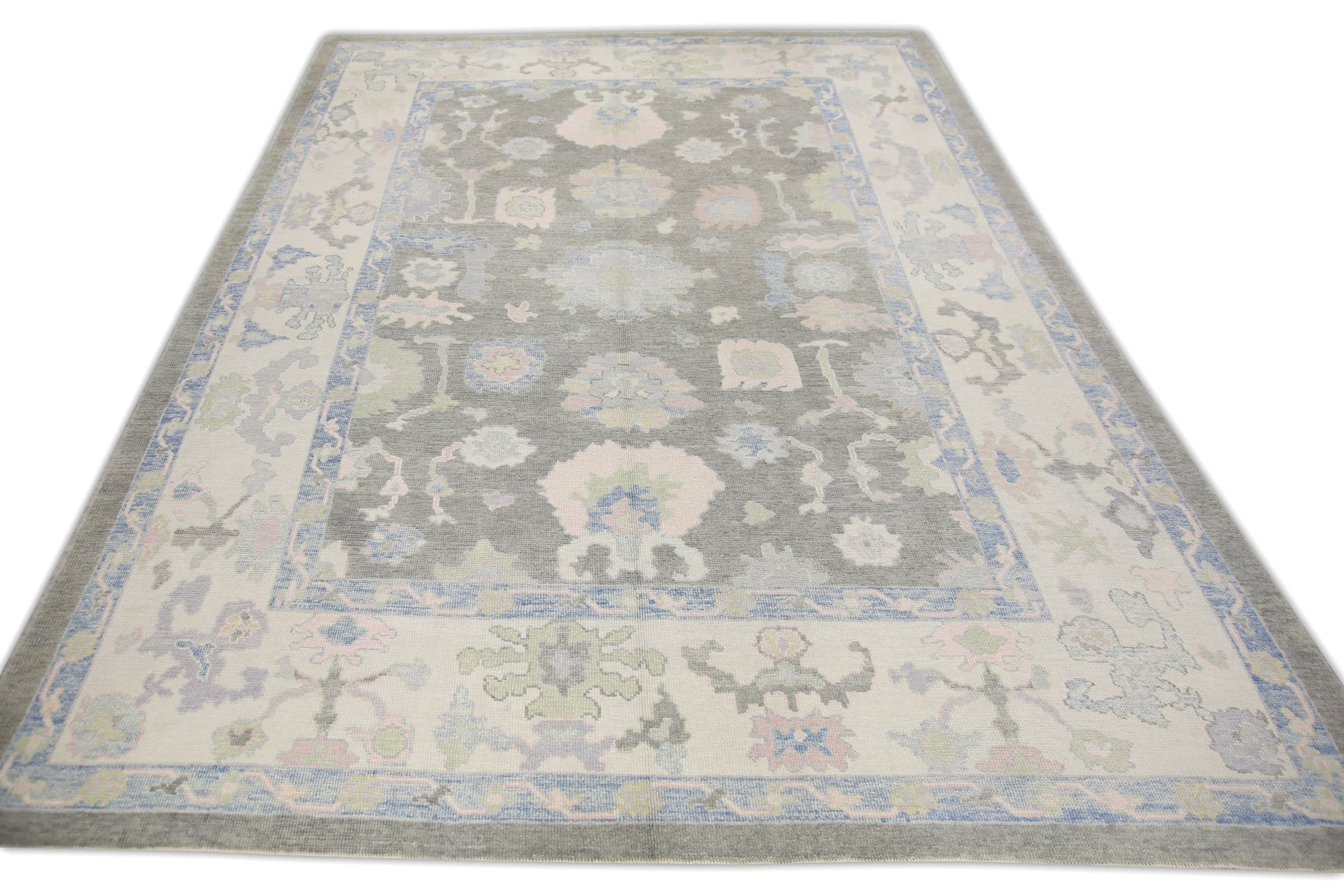 Turkish Oushak Rug 8'11" x 12'3" #6990