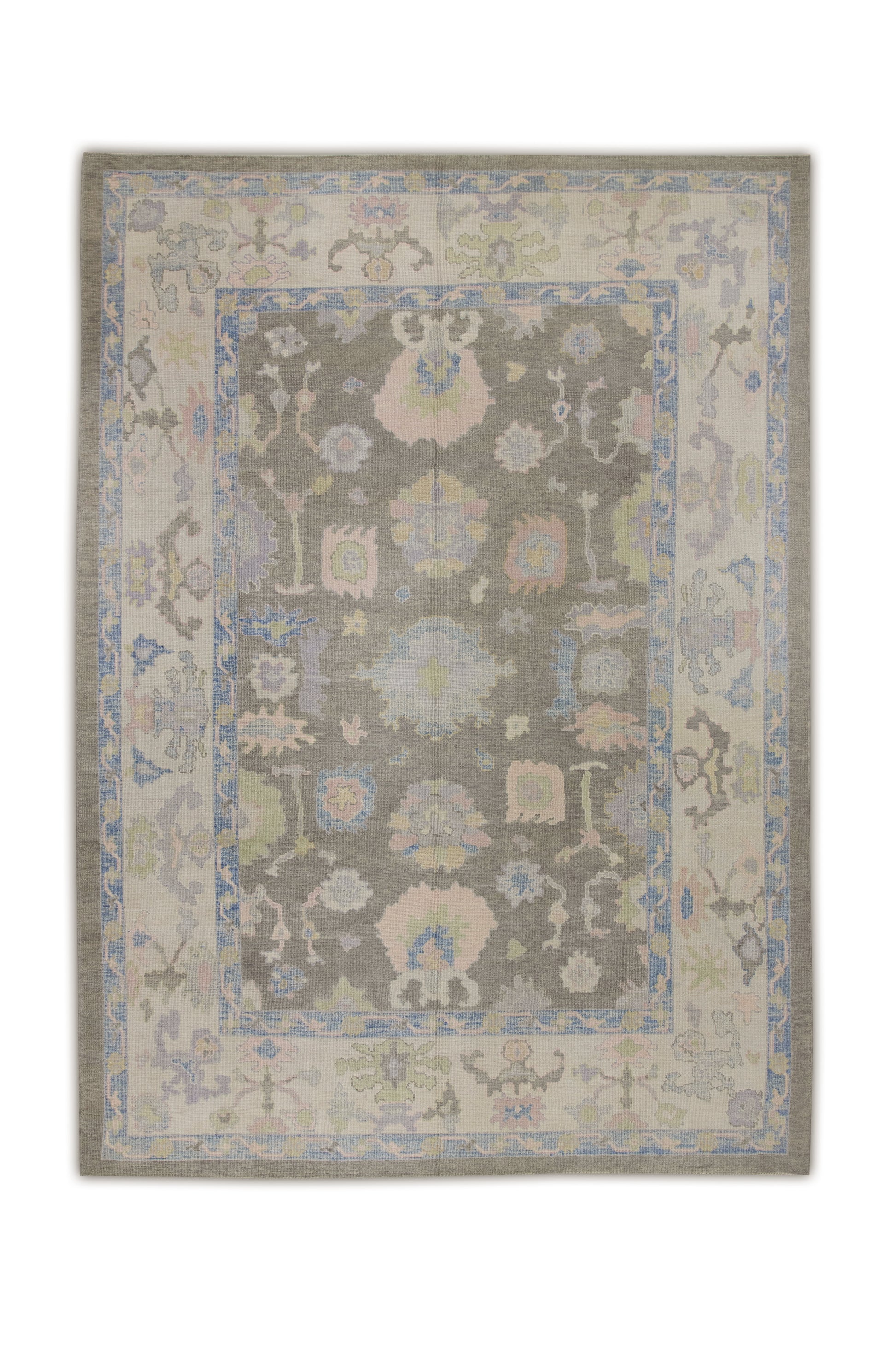 Turkish Oushak Rug 8'11" x 12'3" #6990