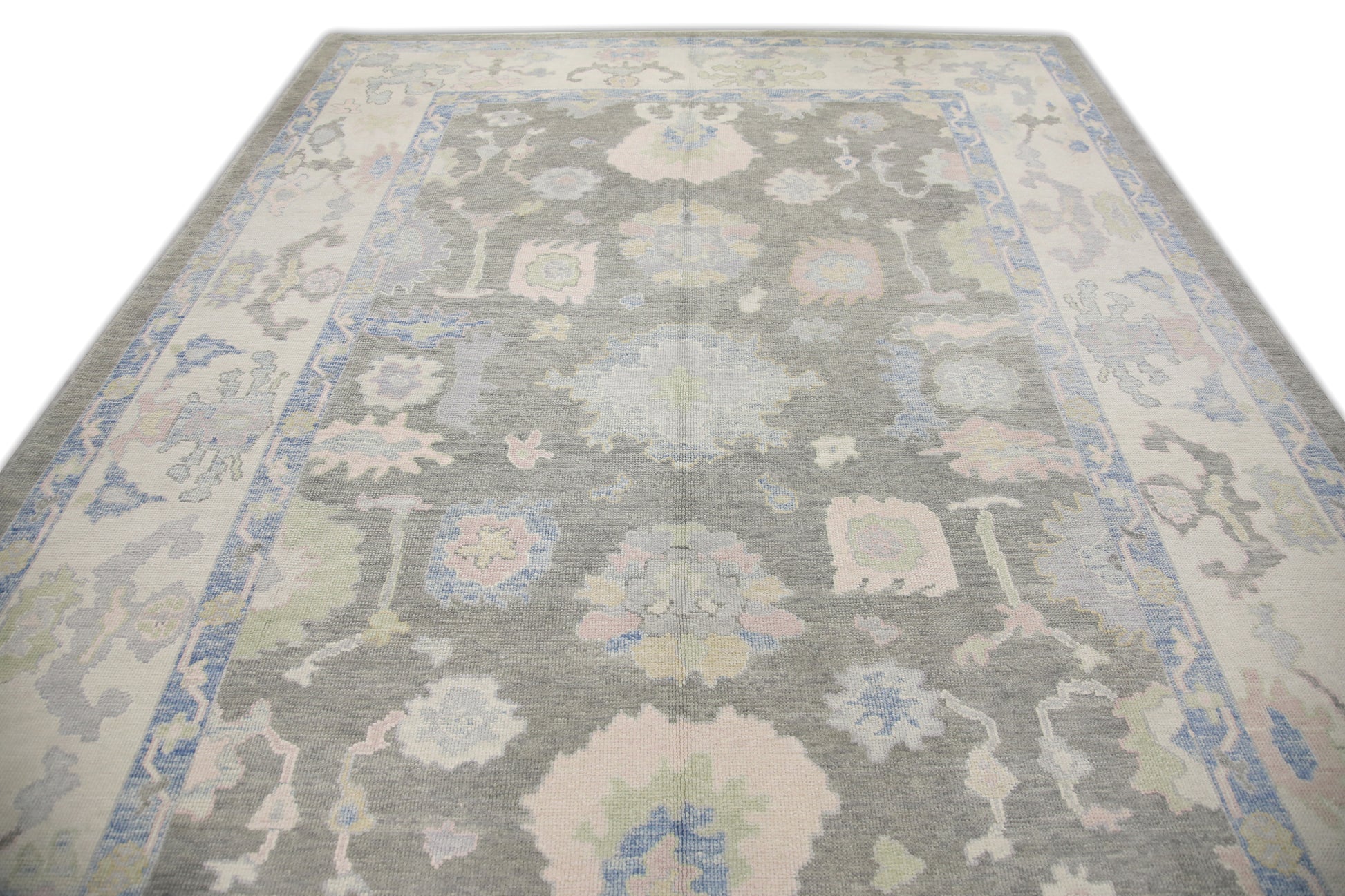 Turkish Oushak Rug 8'11" x 12'3" #6990