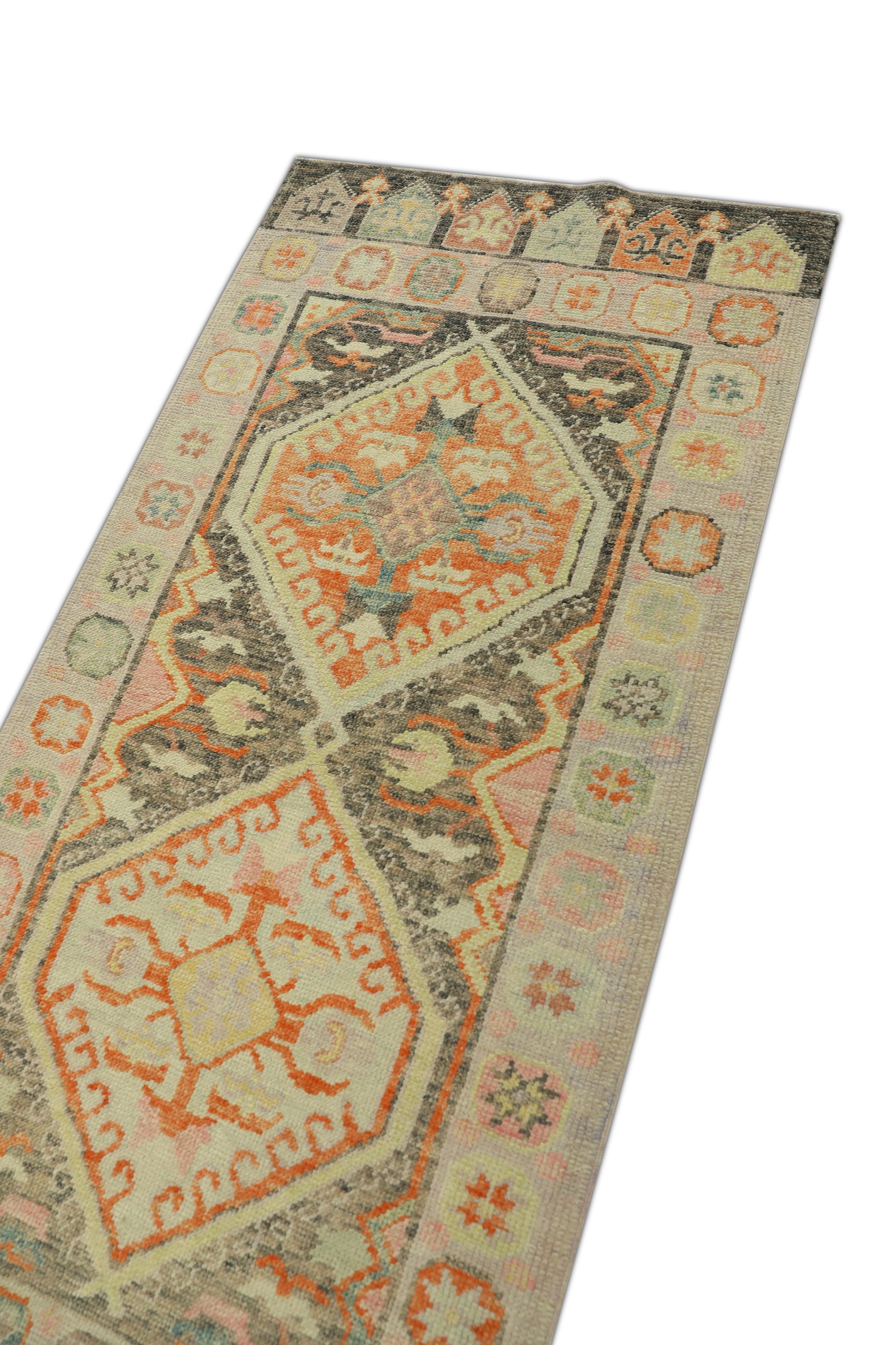 Turkish Oushak Rug 3'1 x 6'6" #751