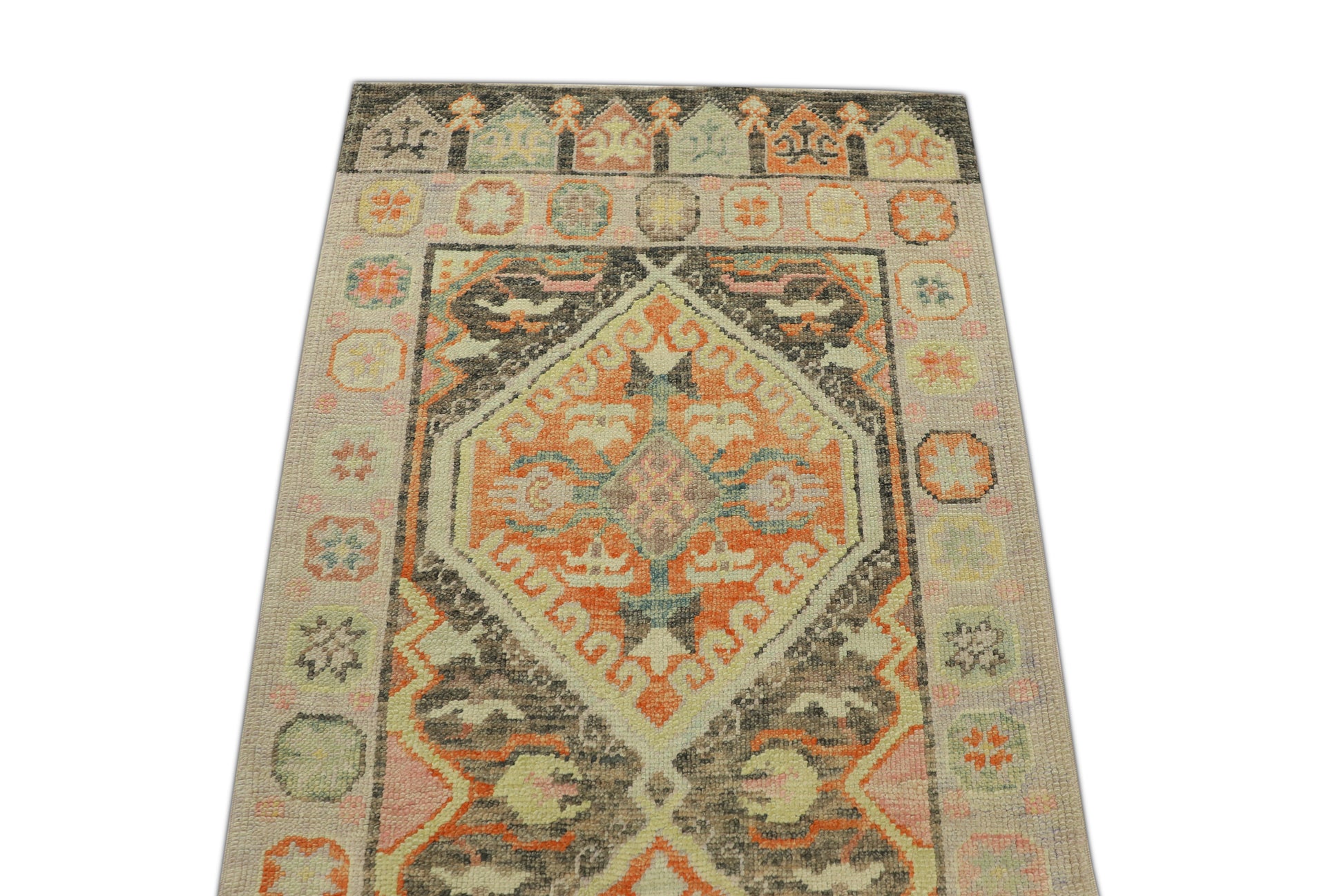 Turkish Oushak Rug 3'1 x 6'6" #751
