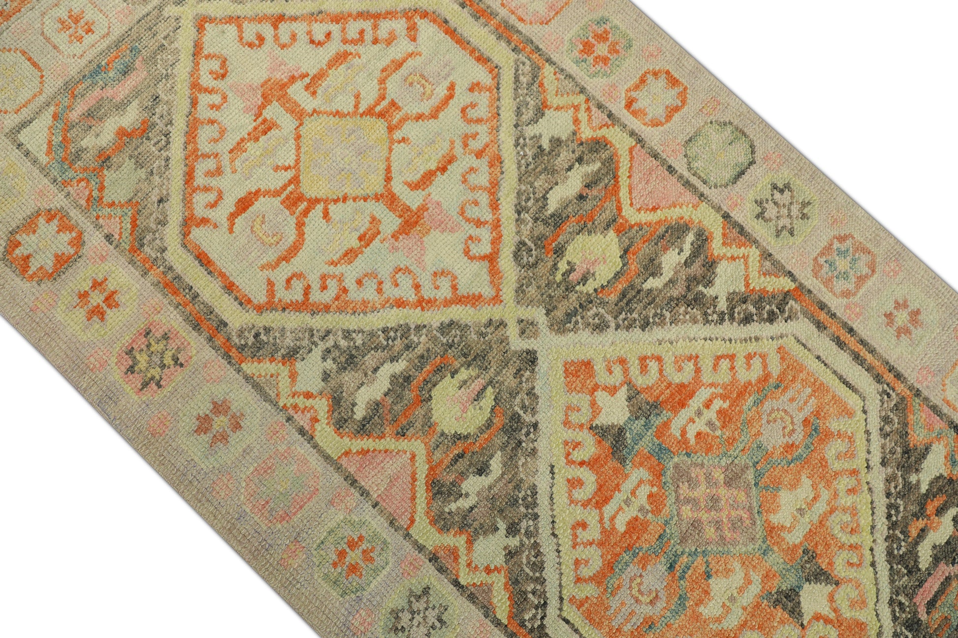 Turkish Oushak Rug 3'1 x 6'6" #751