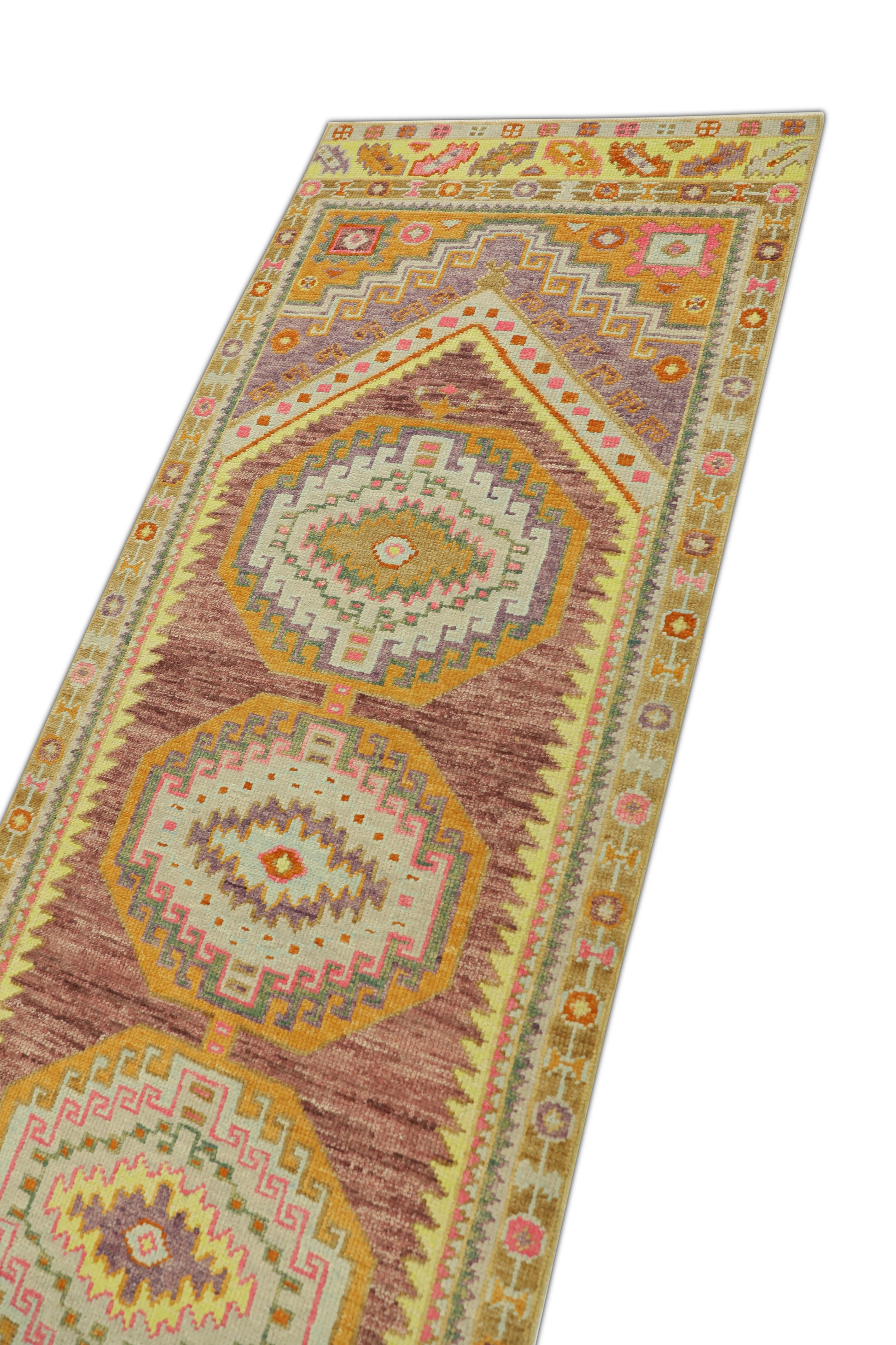 Turkish Oushak Rug 3' x 9' #697
