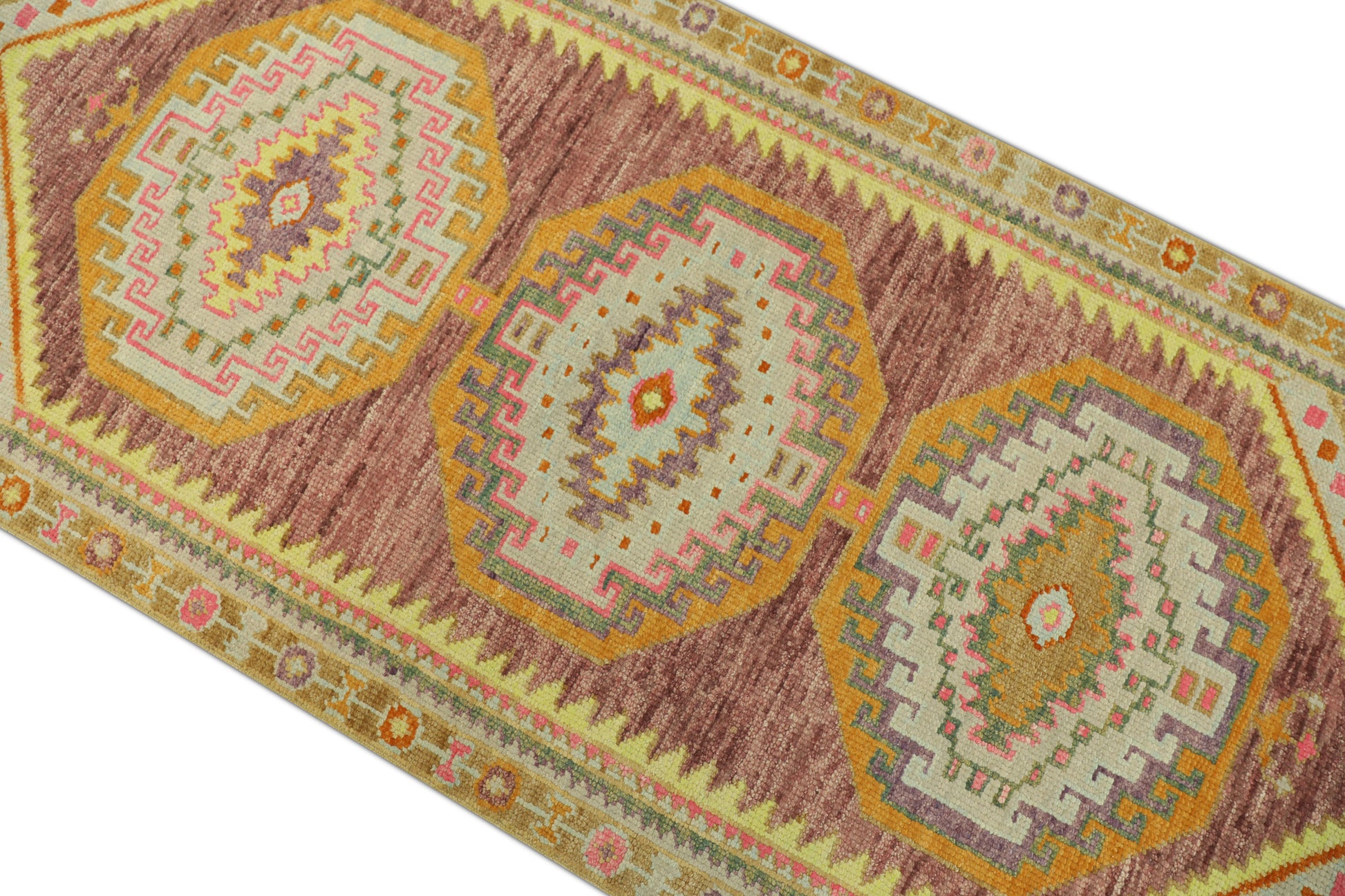 Turkish Oushak Rug 3' x 9' #697