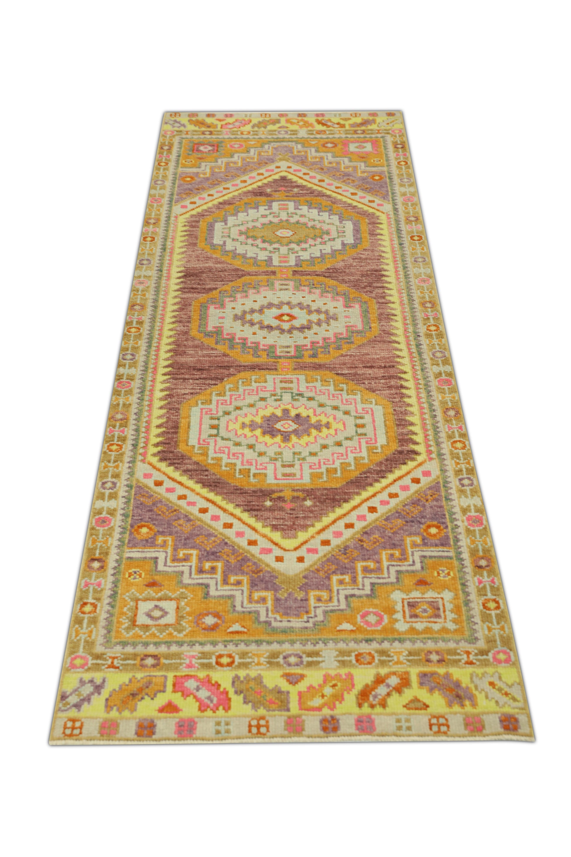 Turkish Oushak Rug 3' x 9' #697