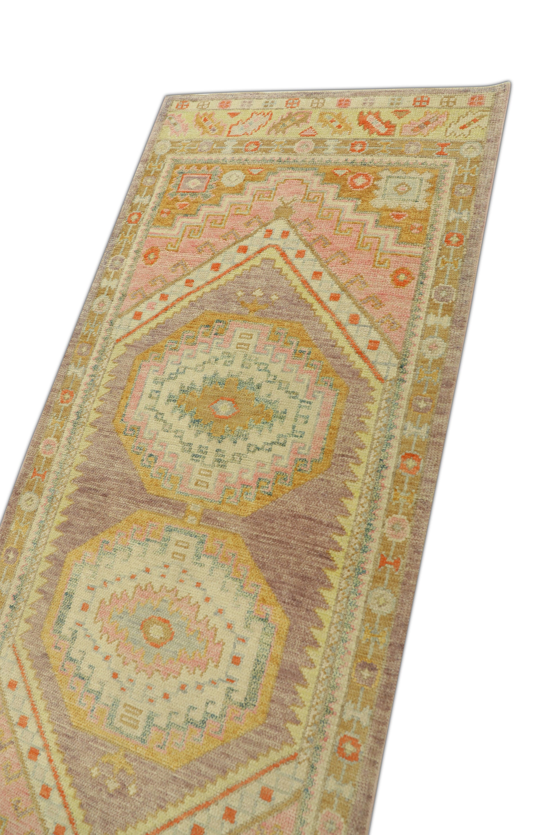 Turkish Oushak Rug 3'1 x 7'6" #682