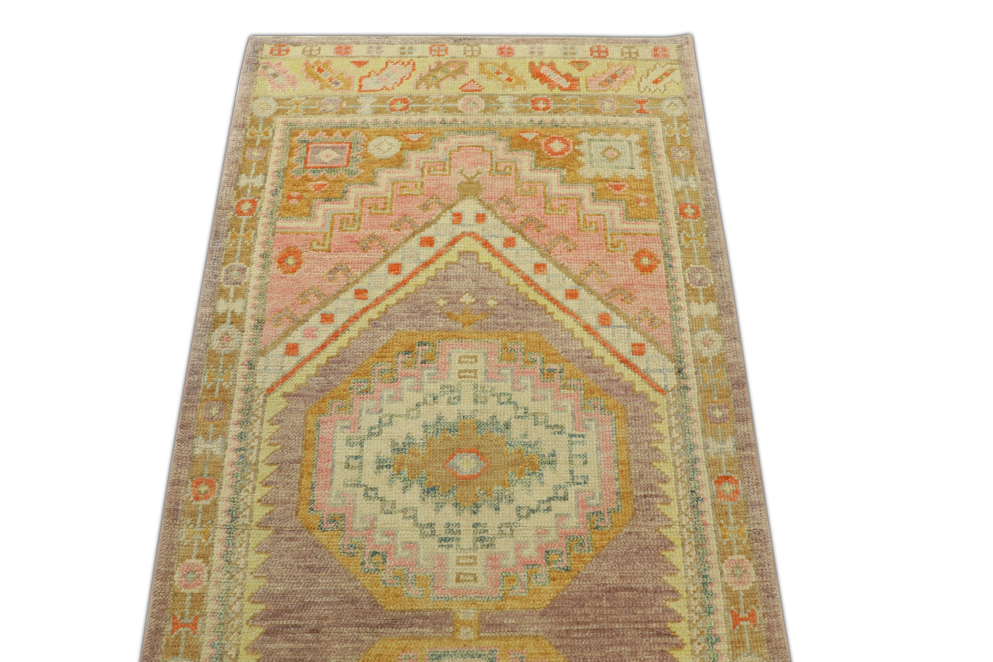 Turkish Oushak Rug 3'1 x 7'6" #682