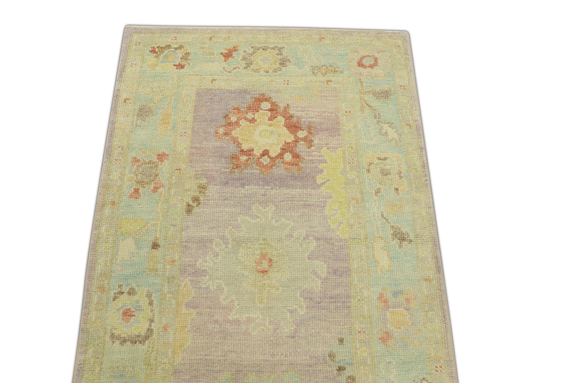 Turkish Oushak Rug 3'2" x 6'8" #689