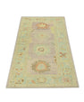 Turkish Oushak Rug 3'2" x 6'8" #689