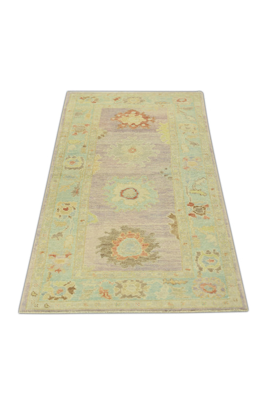 #689 Turkish Oushak 3'2" x 6'8"